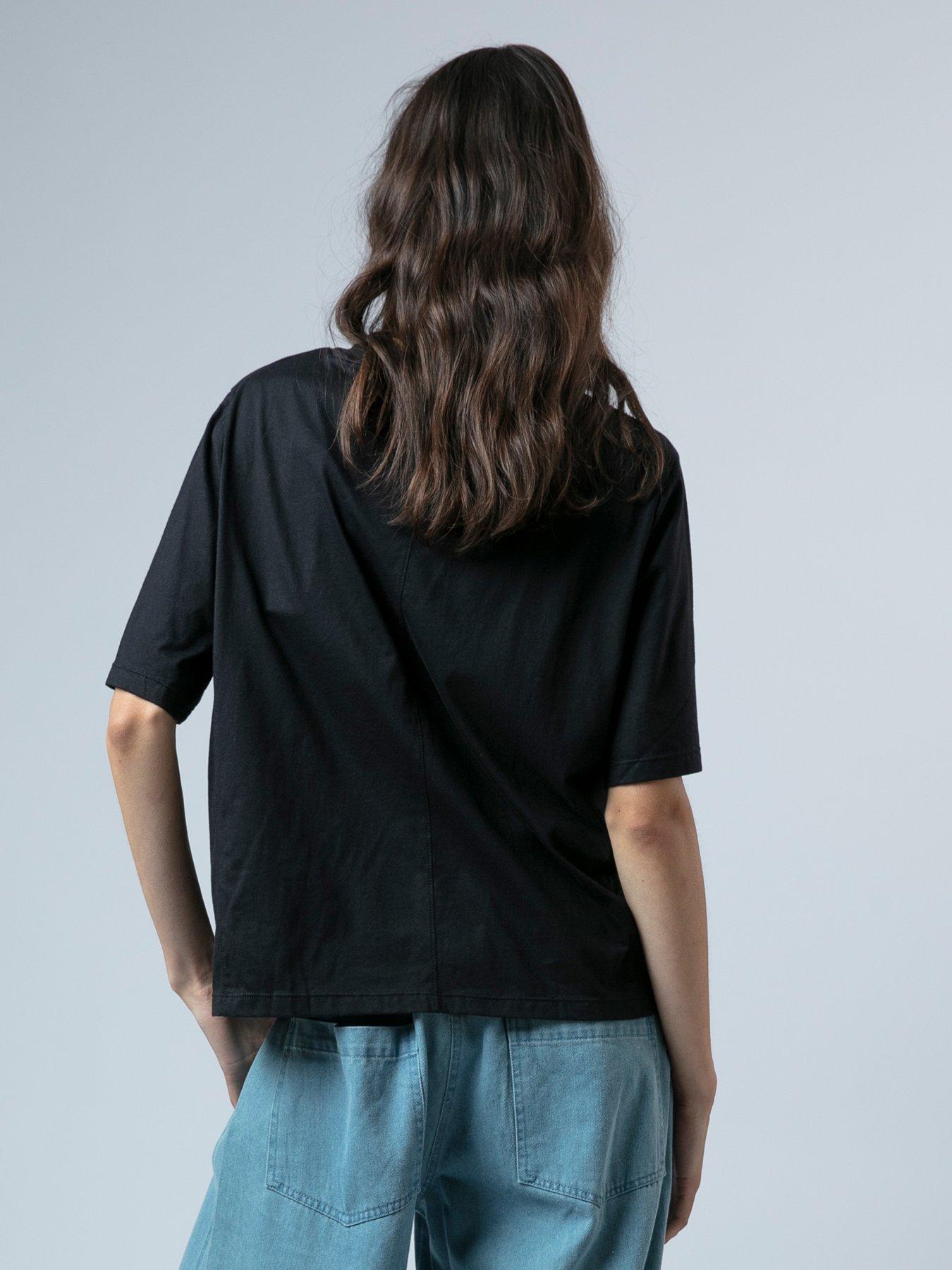 Image 2 of 6 of Religion Bella Relaxed T-Shirt - Black