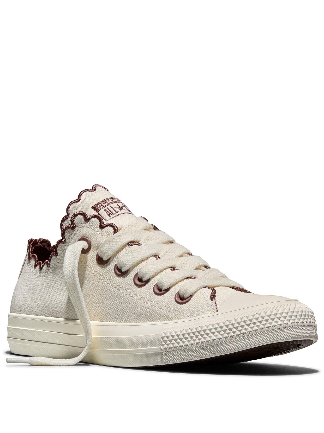 Image 2 of 6 of Converse Womens Chuck Taylor All Star Ox - White