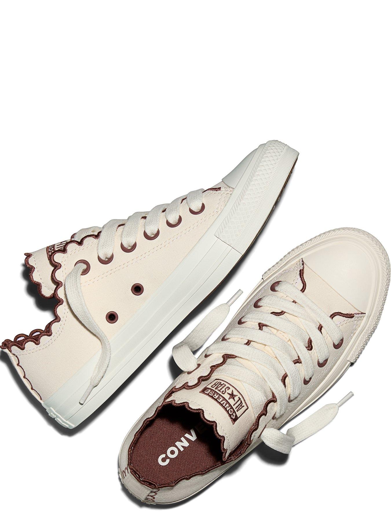 Image 4 of 6 of Converse Womens Chuck Taylor All Star Ox - White