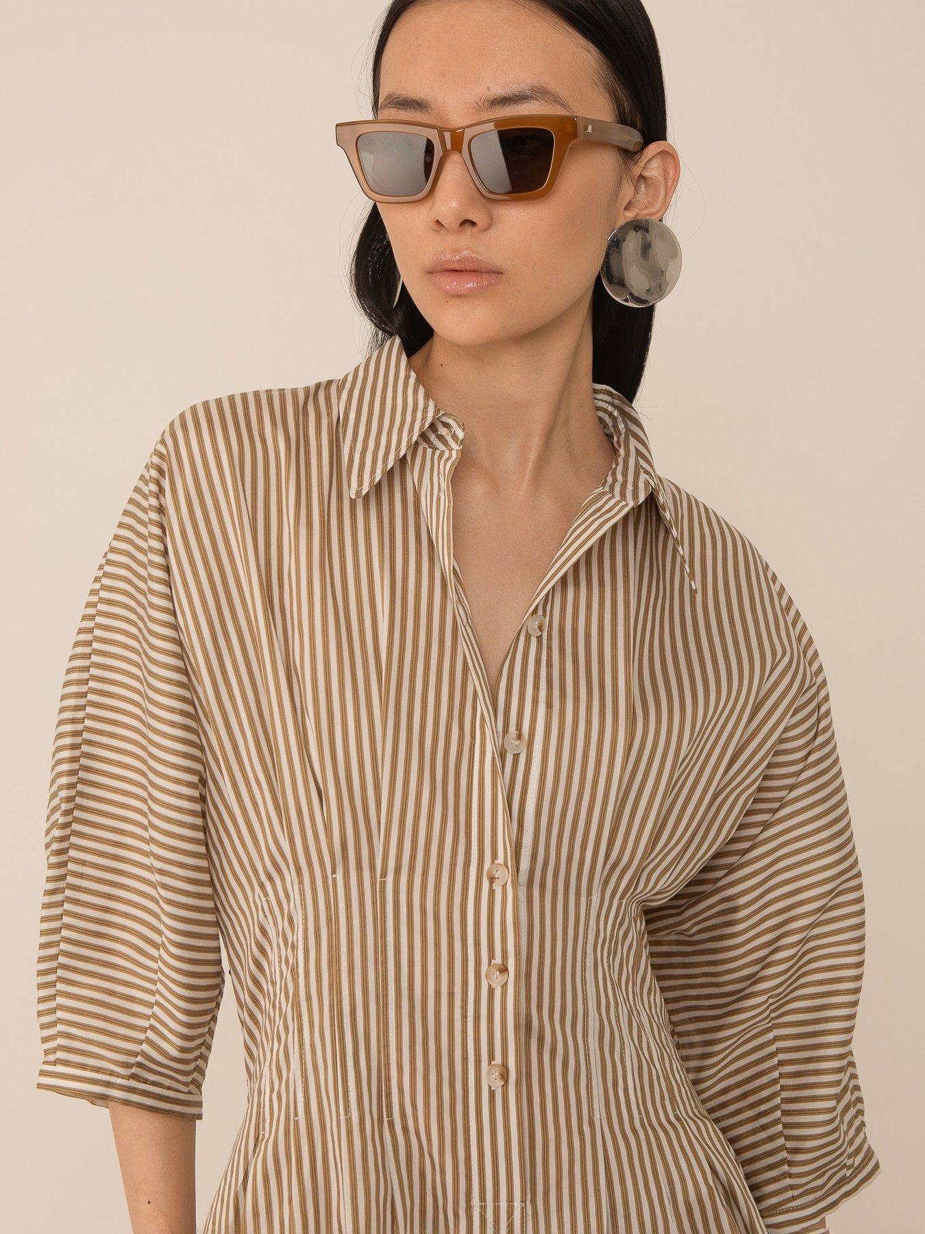 Image 3 of 4 of Vi.ve.re Novalie Stripe Dress