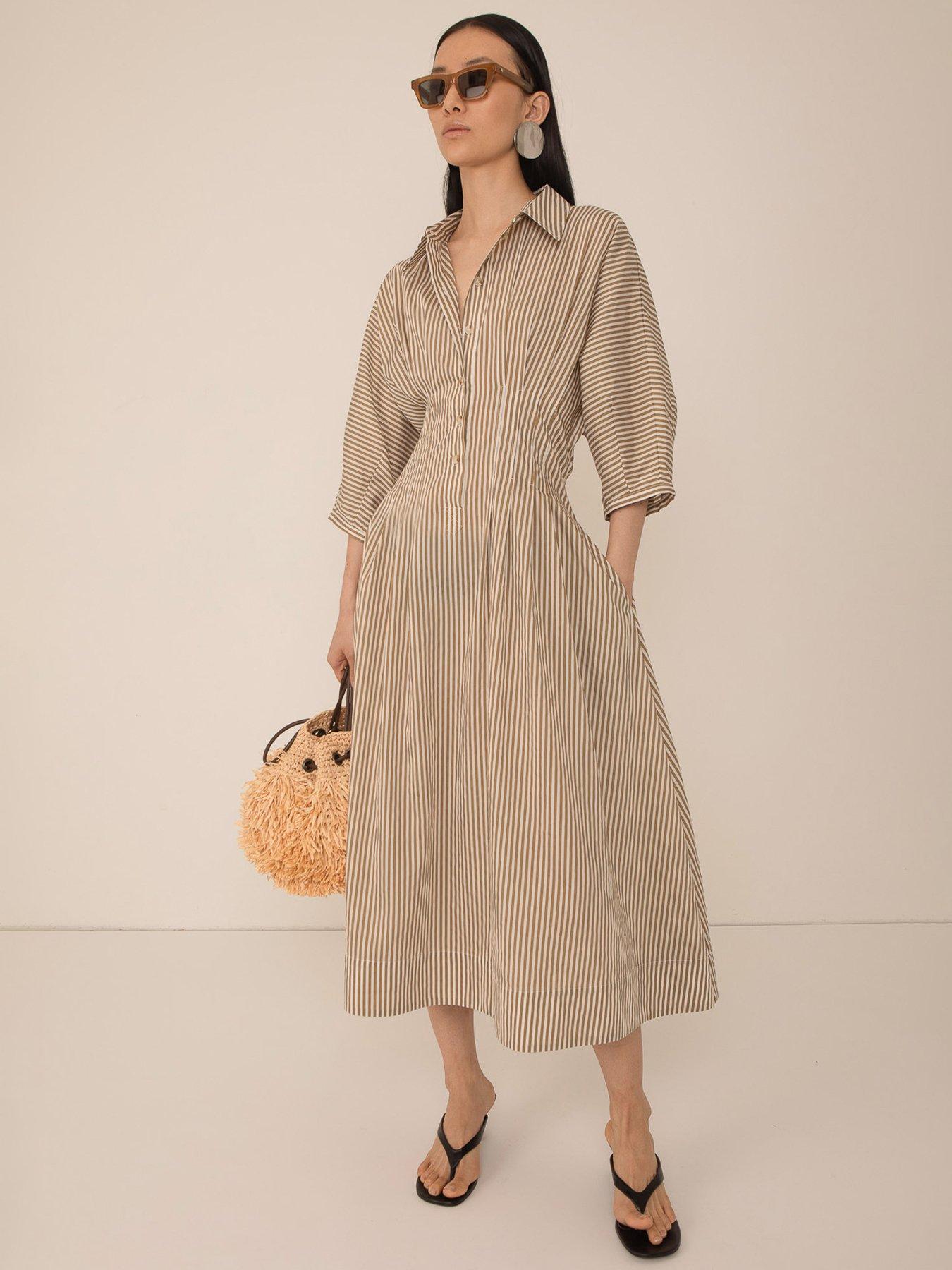 Image 4 of 4 of Vi.ve.re Novalie Stripe Dress