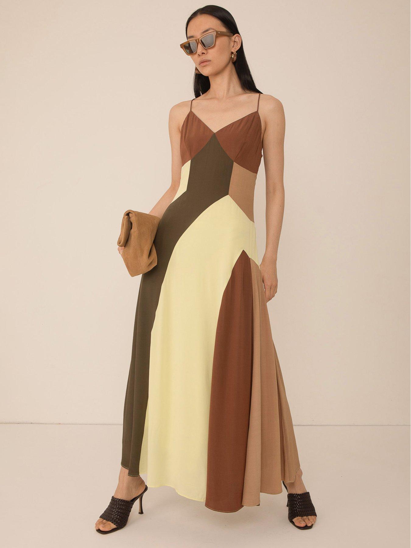 Vi.ve.re Gisela Colour Block Dress - Multi