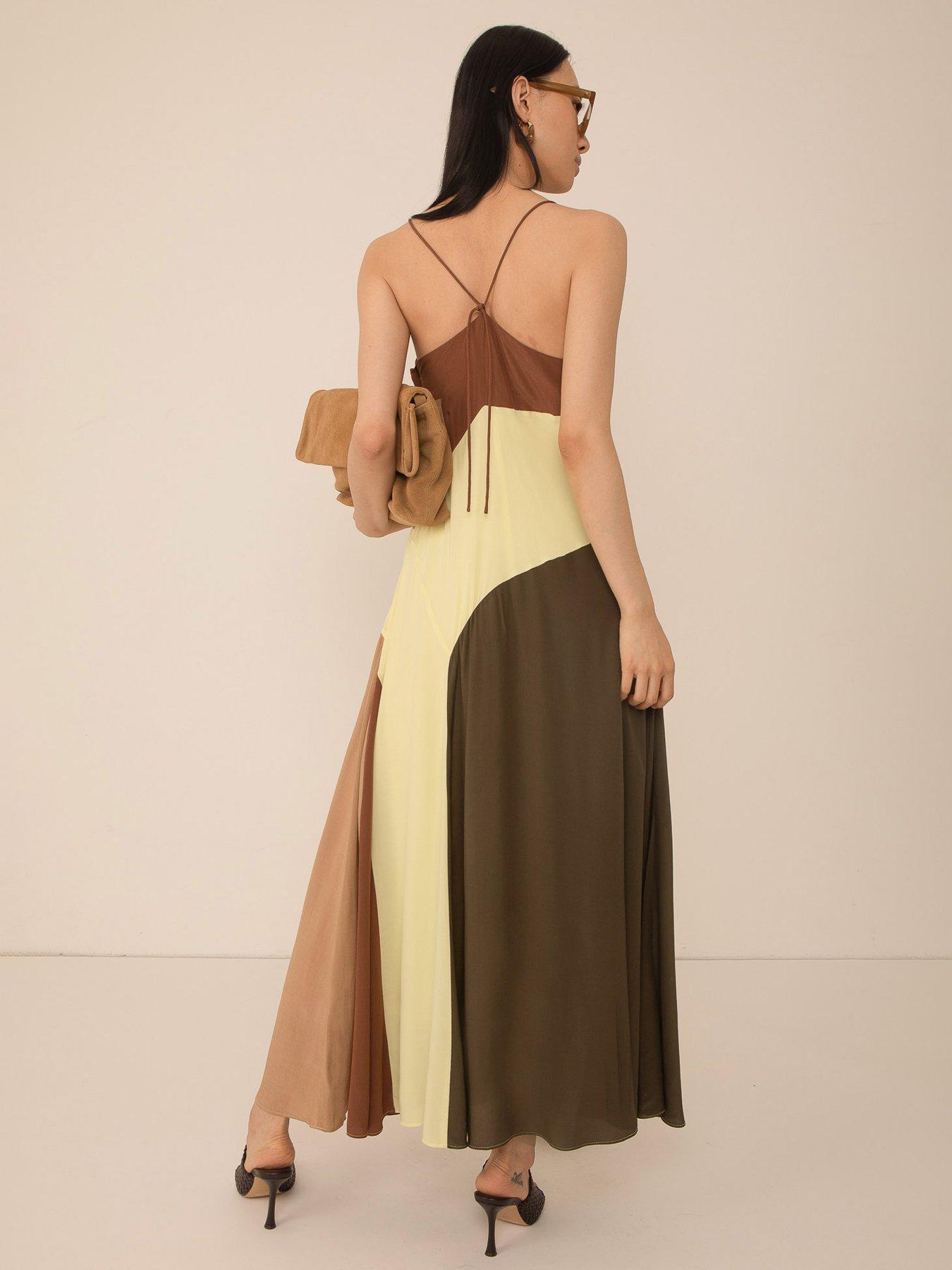 vivere-gisela-colour-block-dressstillFront