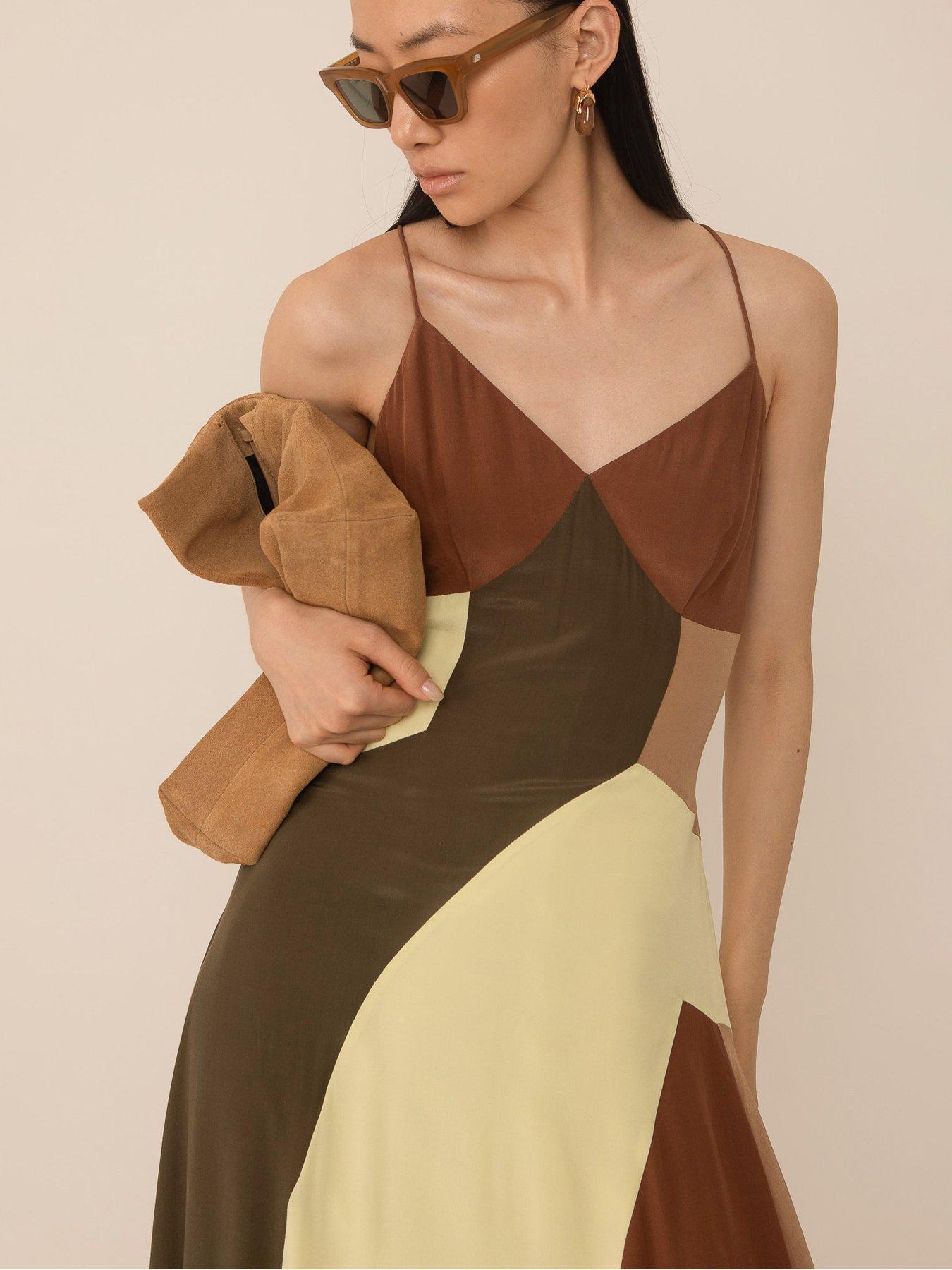 vivere-gisela-colour-block-dressback