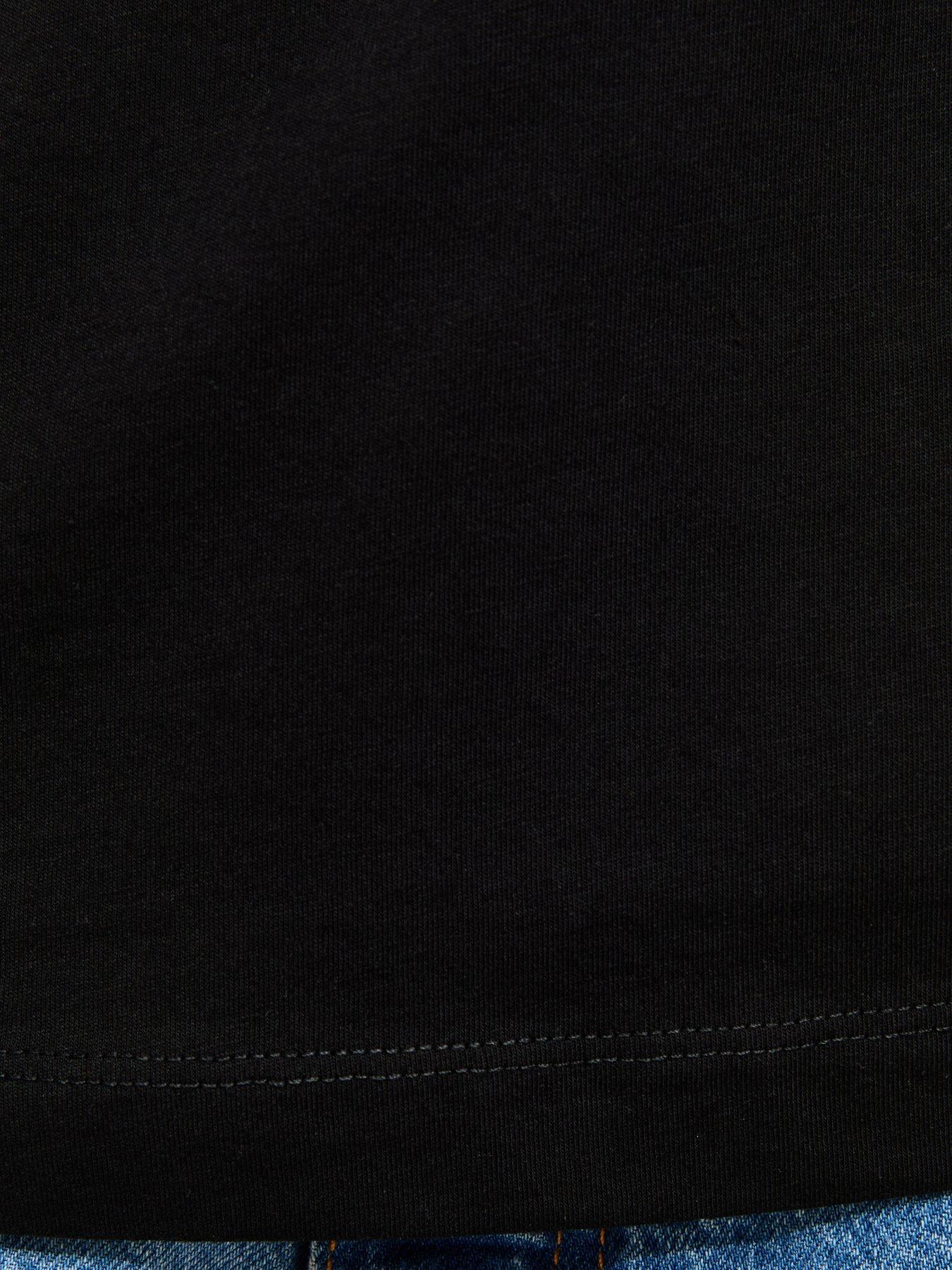 Image 5 of 5 of New Look Off The Shoulder Top - Black