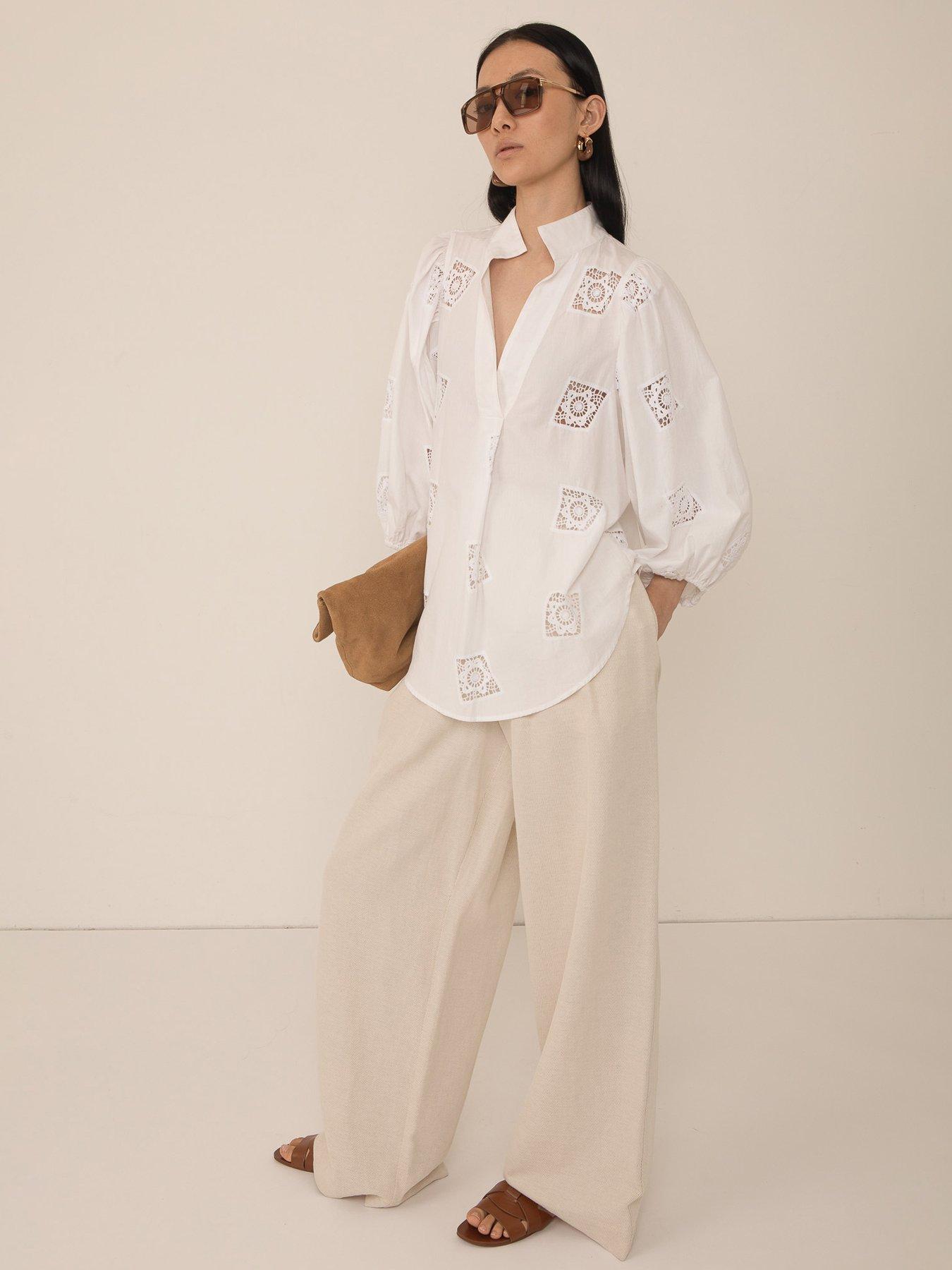 Image 3 of 4 of Vi.ve.re Frida Top - Cream