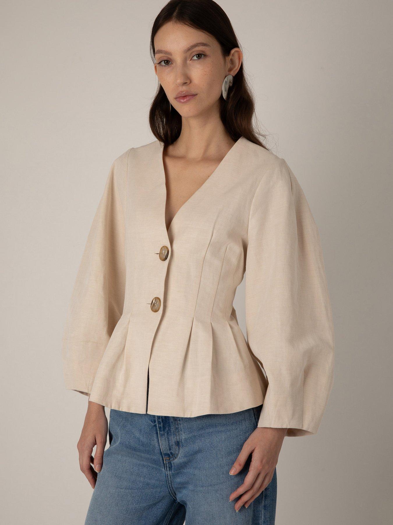 vivere-hazel-jacket-cream