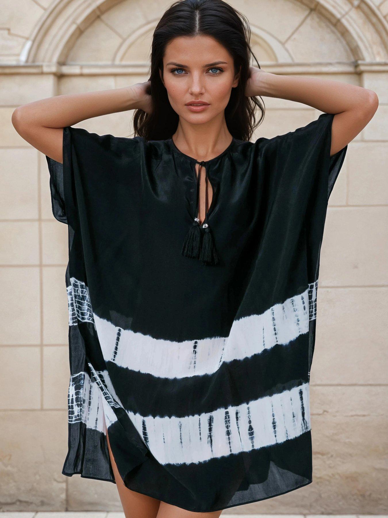 Religion Ella Tie Dye Kaftan Beach Wear
