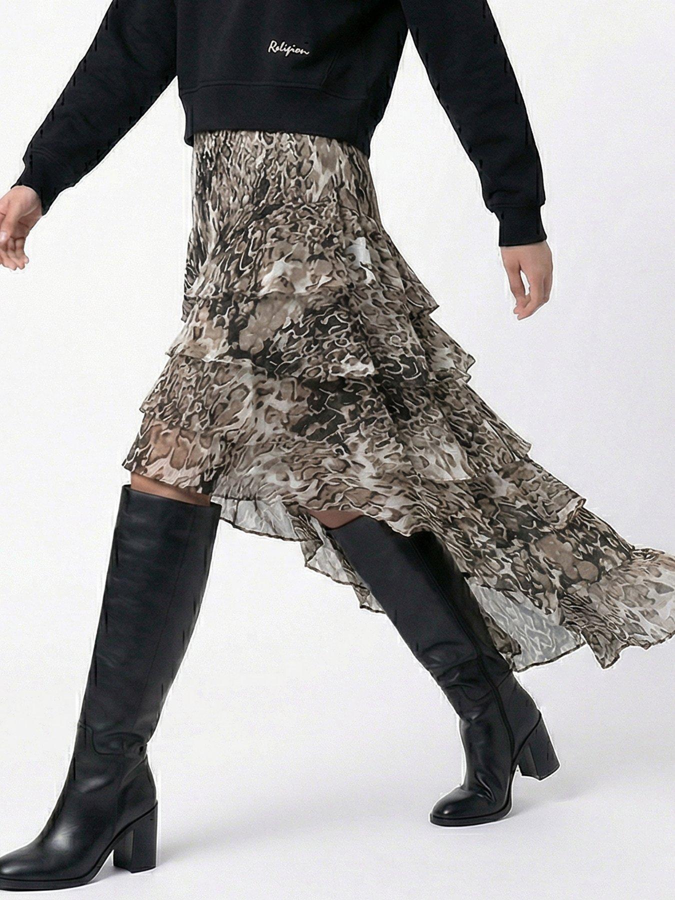 religion-fae-high-low-ruffle-skirtdetail