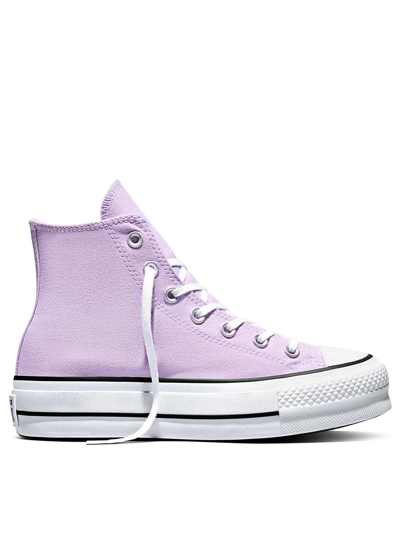 Converse Womens Chuck Taylor All Star Lift High Top - Purple