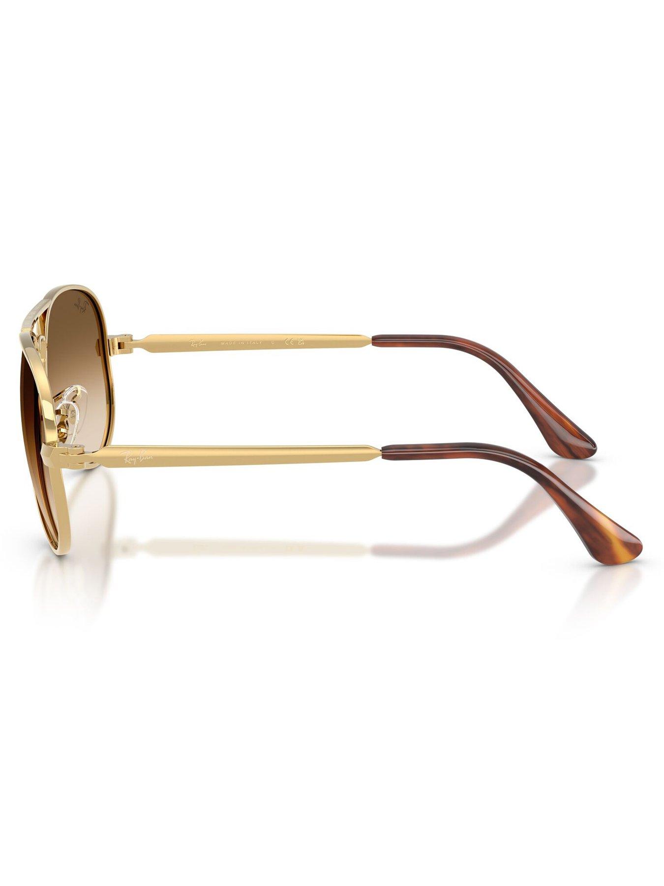 Image 2 of 5 of Ray-Ban Ray Ban Aviator Max Pilot Sunglasses - Gold