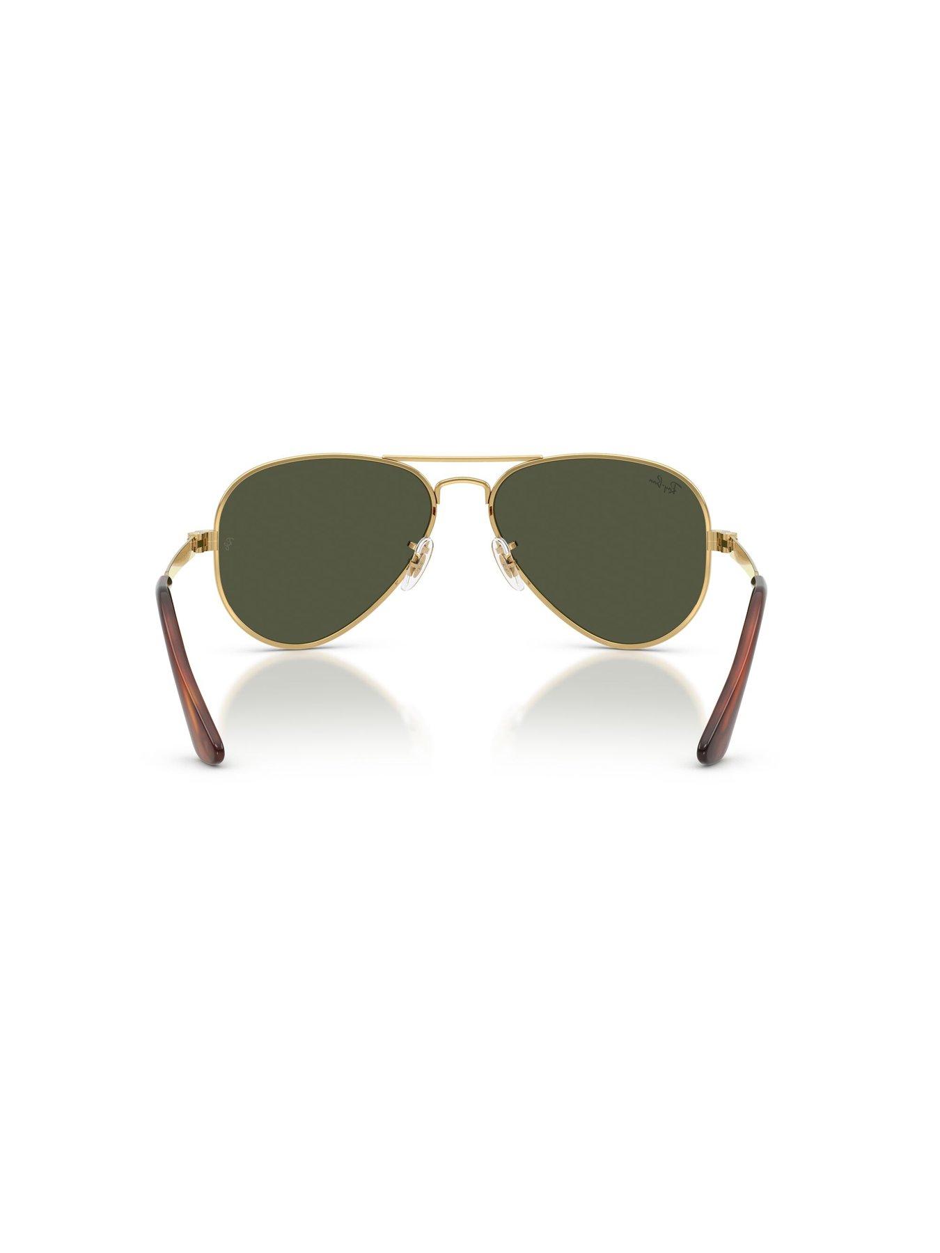 Image 3 of 5 of Ray-Ban Ray Ban Aviator Max Pilot Sunglasses - Gold