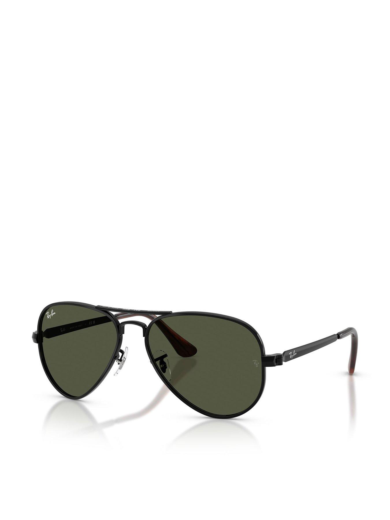 Ray-Ban Ray Ban Aviator Max Pilot Sunglasses - Black