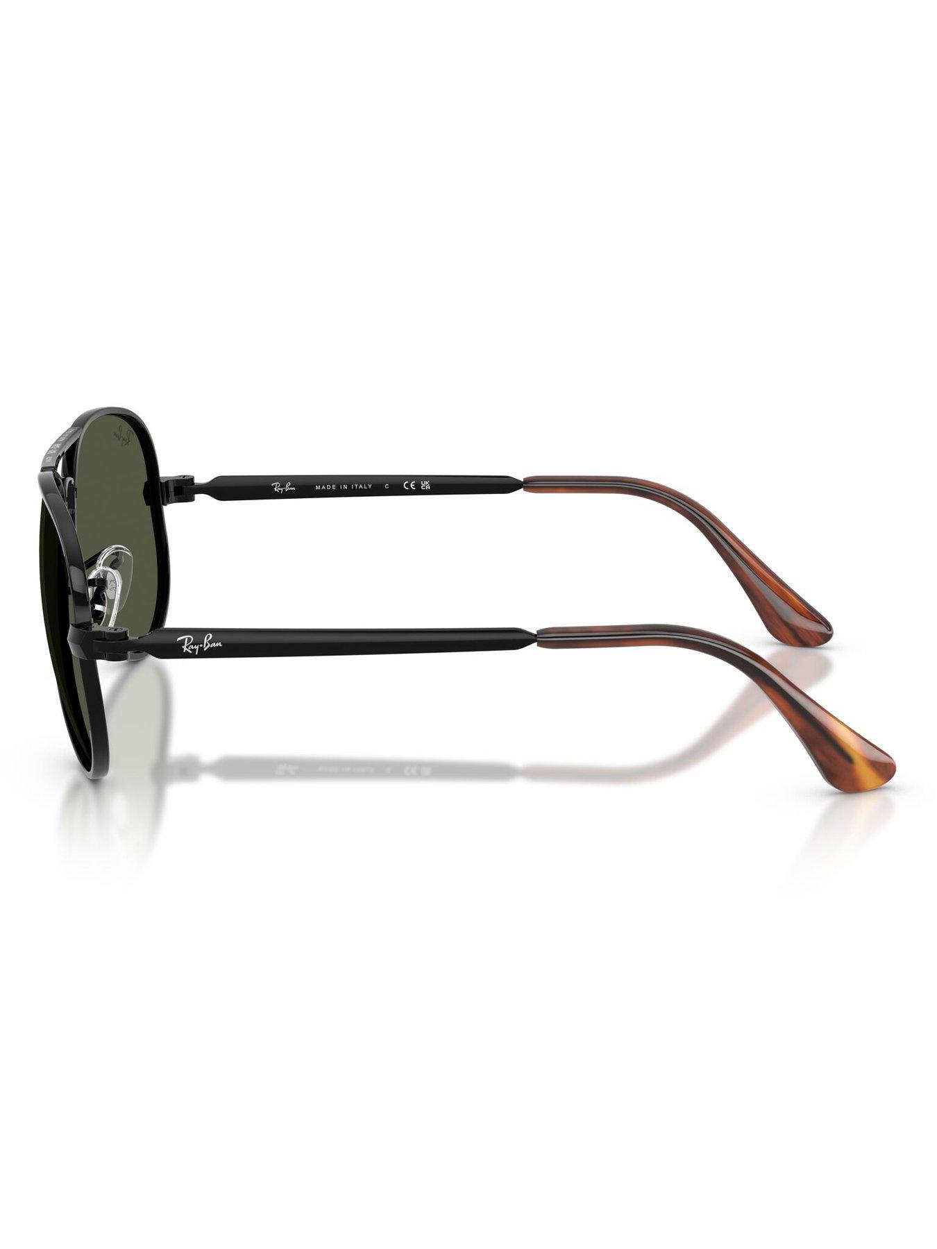 Image 2 of 5 of Ray-Ban Ray Ban Aviator Max Pilot Sunglasses - Black