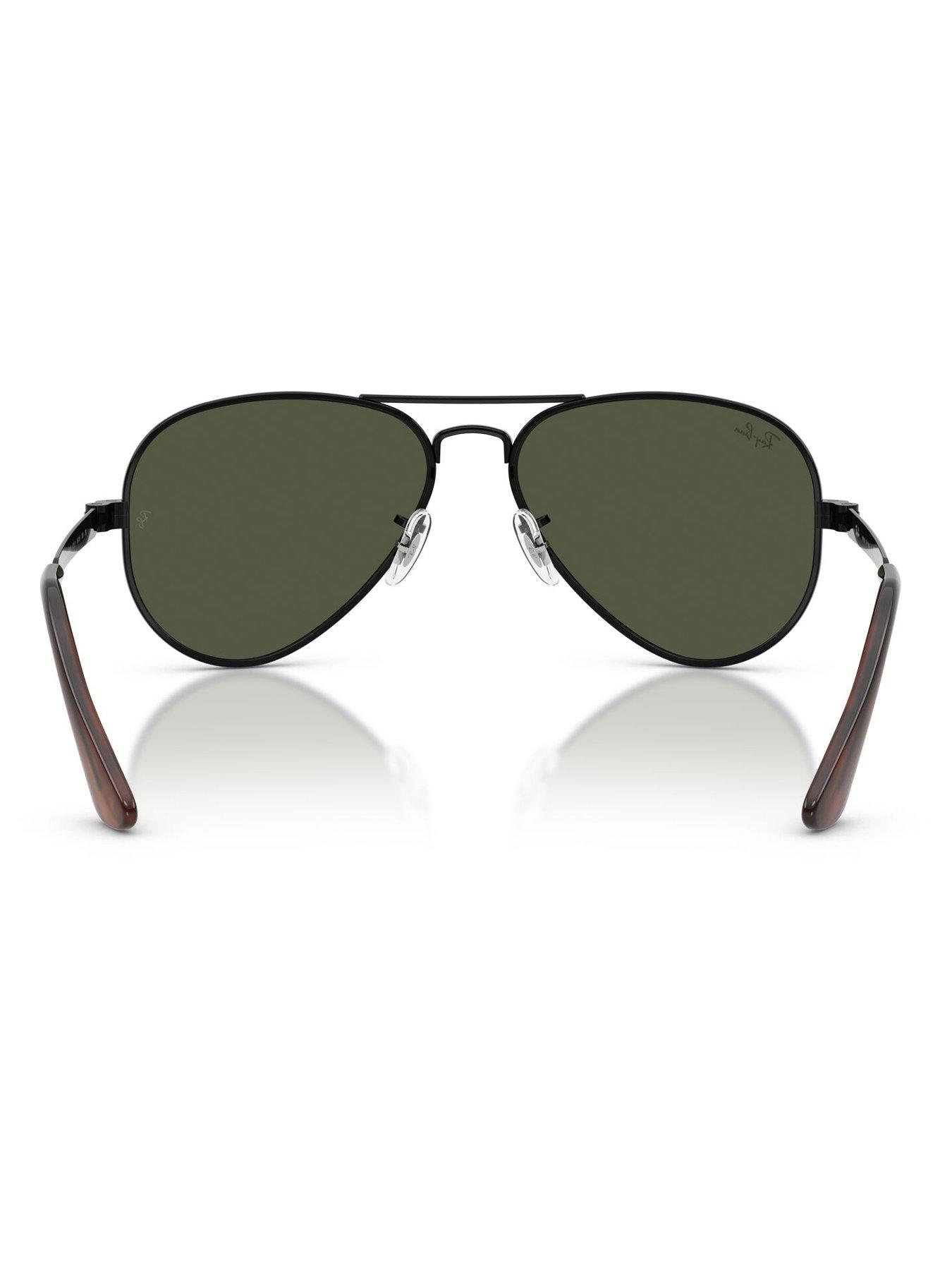 Image 3 of 5 of Ray-Ban Ray Ban Aviator Max Pilot Sunglasses - Black