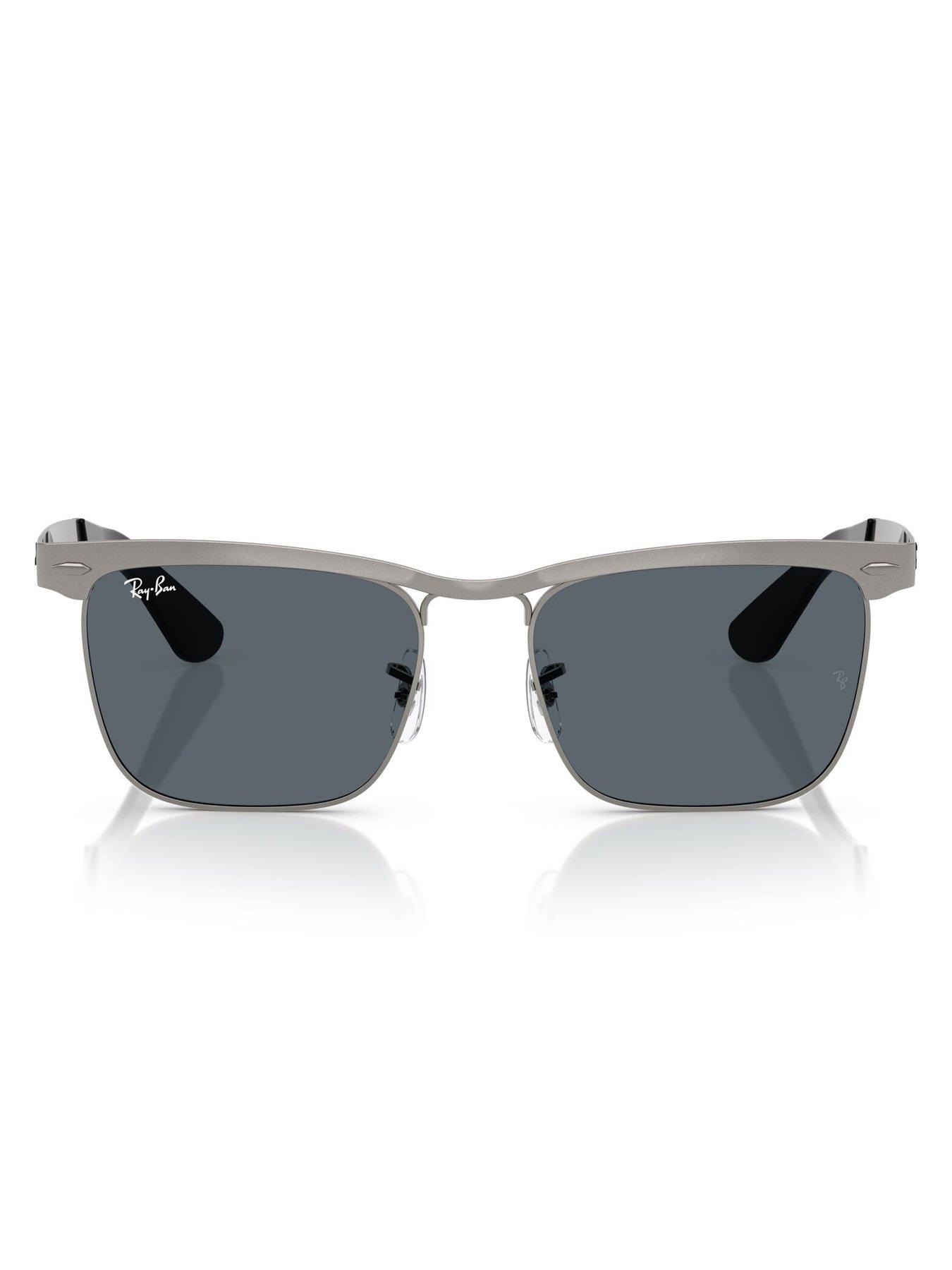 Image 4 of 5 of Ray-Ban Ray Ban Wayfarer Deluxe Square Sunglasses - Grey