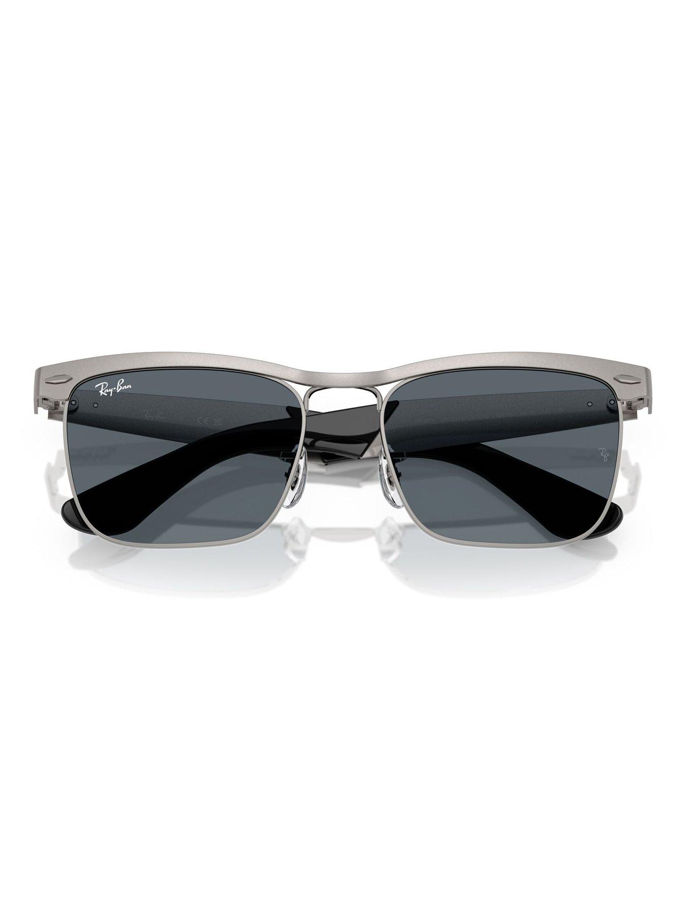 Image 5 of 5 of Ray-Ban Ray Ban Wayfarer Deluxe Square Sunglasses - Grey