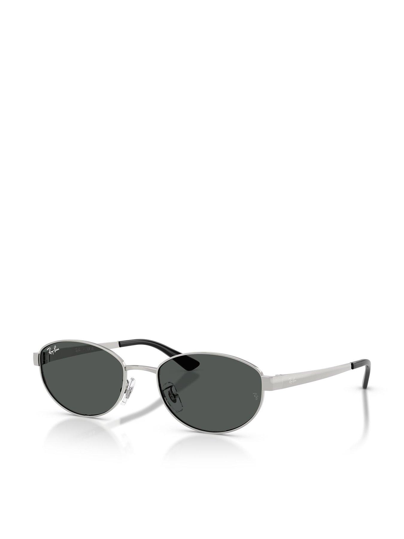 ray-ban-ray-ban-0rb3774d-oval-sunglasses-silverfront