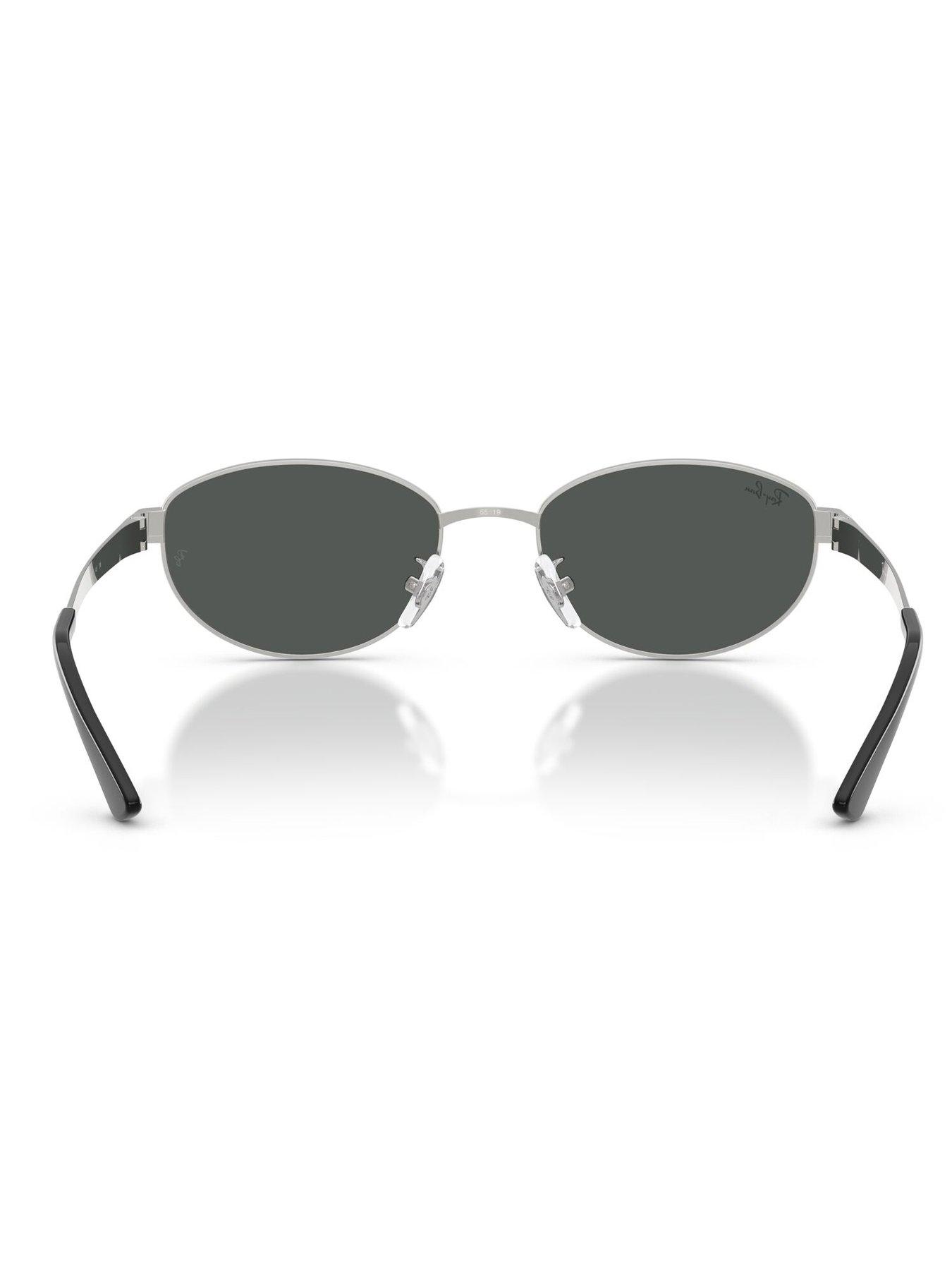 Image 3 of 5 of Ray-Ban Ray Ban 0Rb3774D Oval Sunglasses - Silver