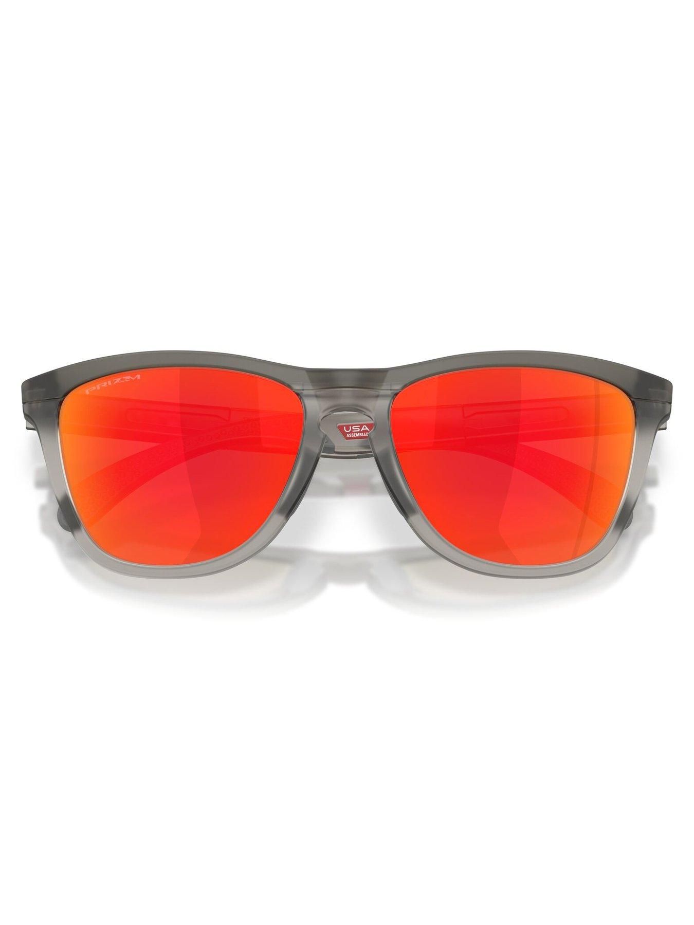 Image 5 of 5 of Oakley Frogskin Round Sunglasses - Grey