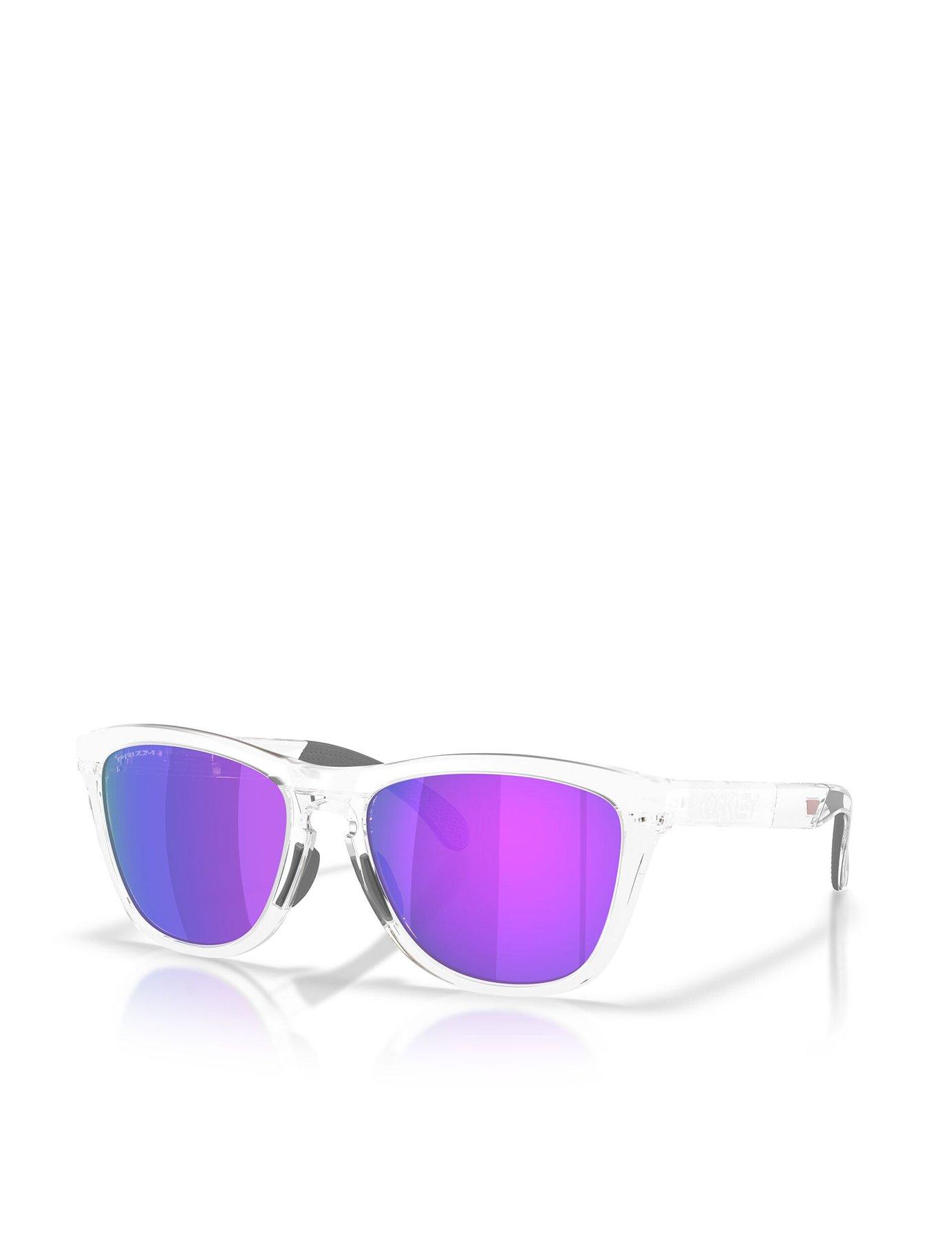 Oakley Frogskins Range XL Round Sunglasses - Transparent