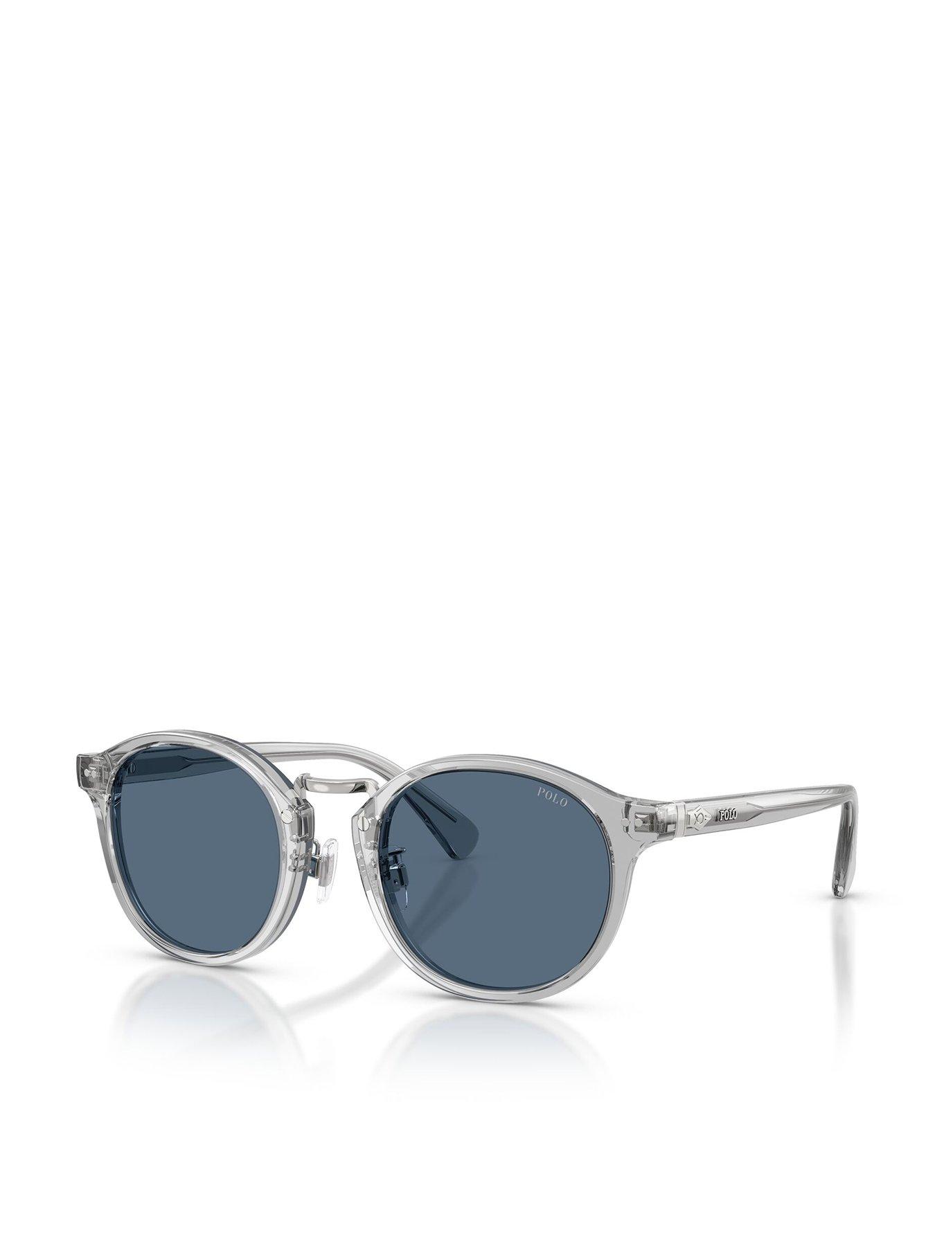Image 1 of 5 of Polo Ralph Lauren 0Ph4230 Round Sunglasses - Grey
