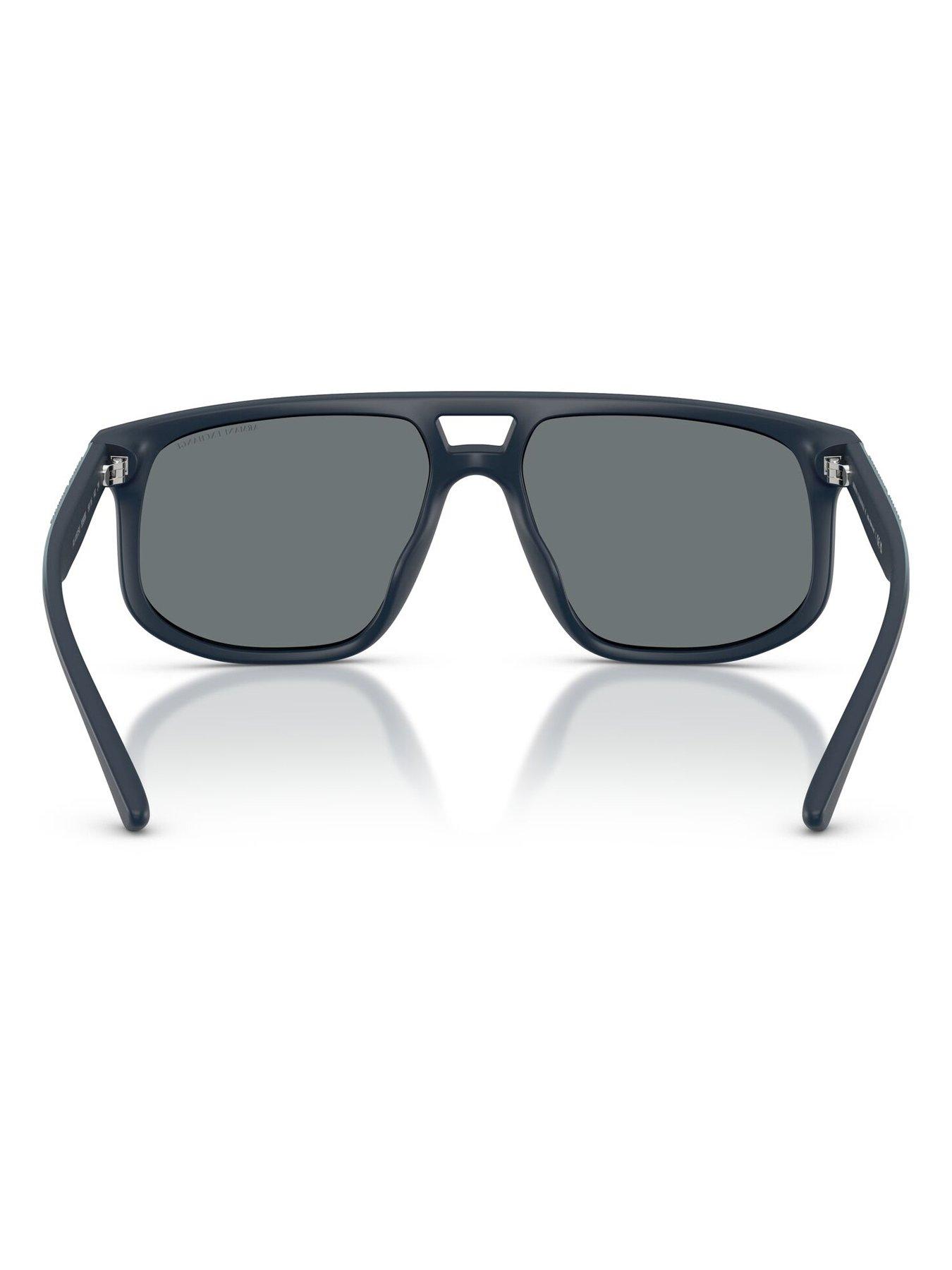 Image 3 of 5 of Armani Exchange 0Ax4161Su Pilot Sunglasses - Blue