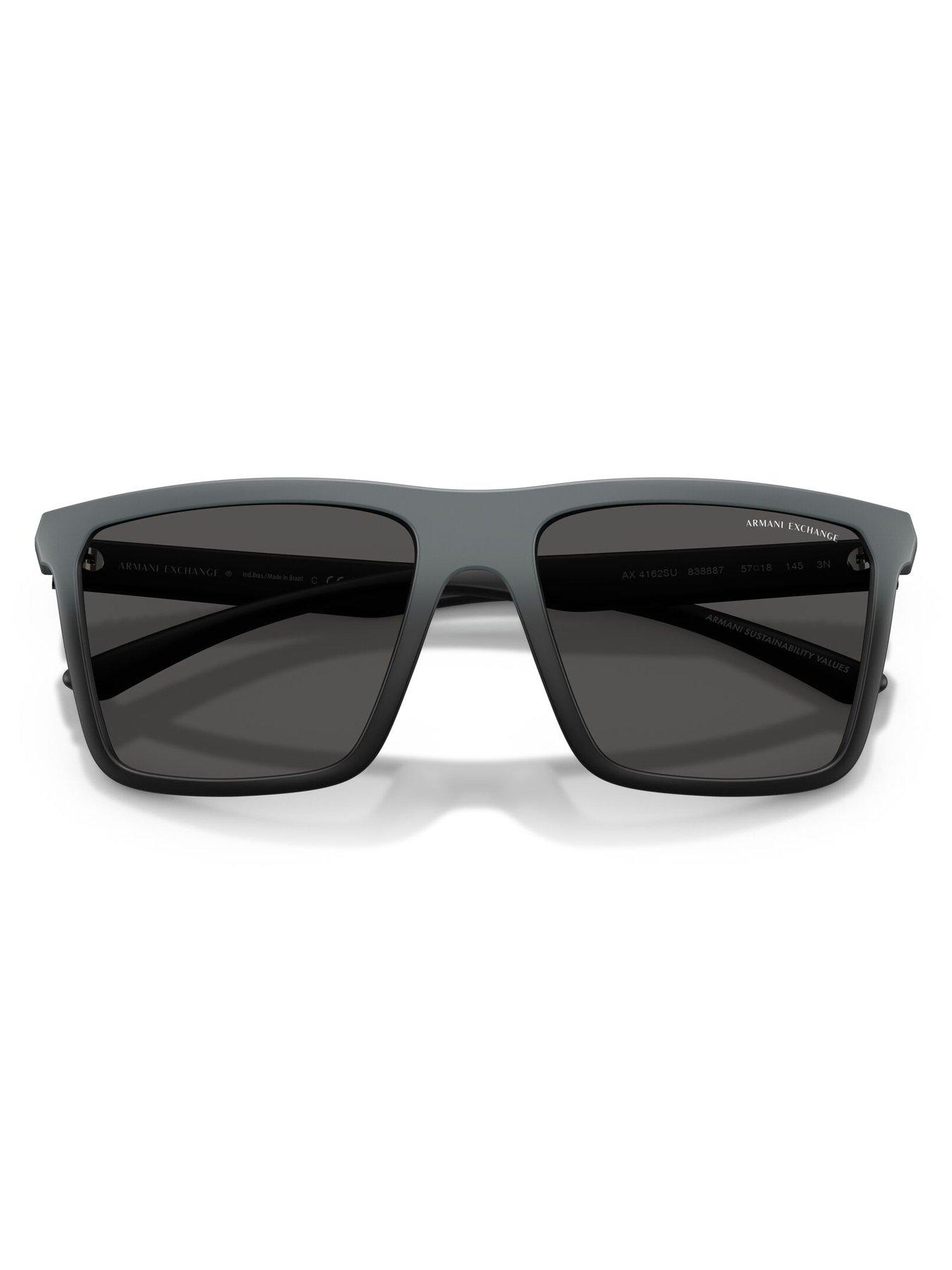 Image 4 of 5 of Armani Exchange 0Ax4162Su Square Sunglasses - Grey
