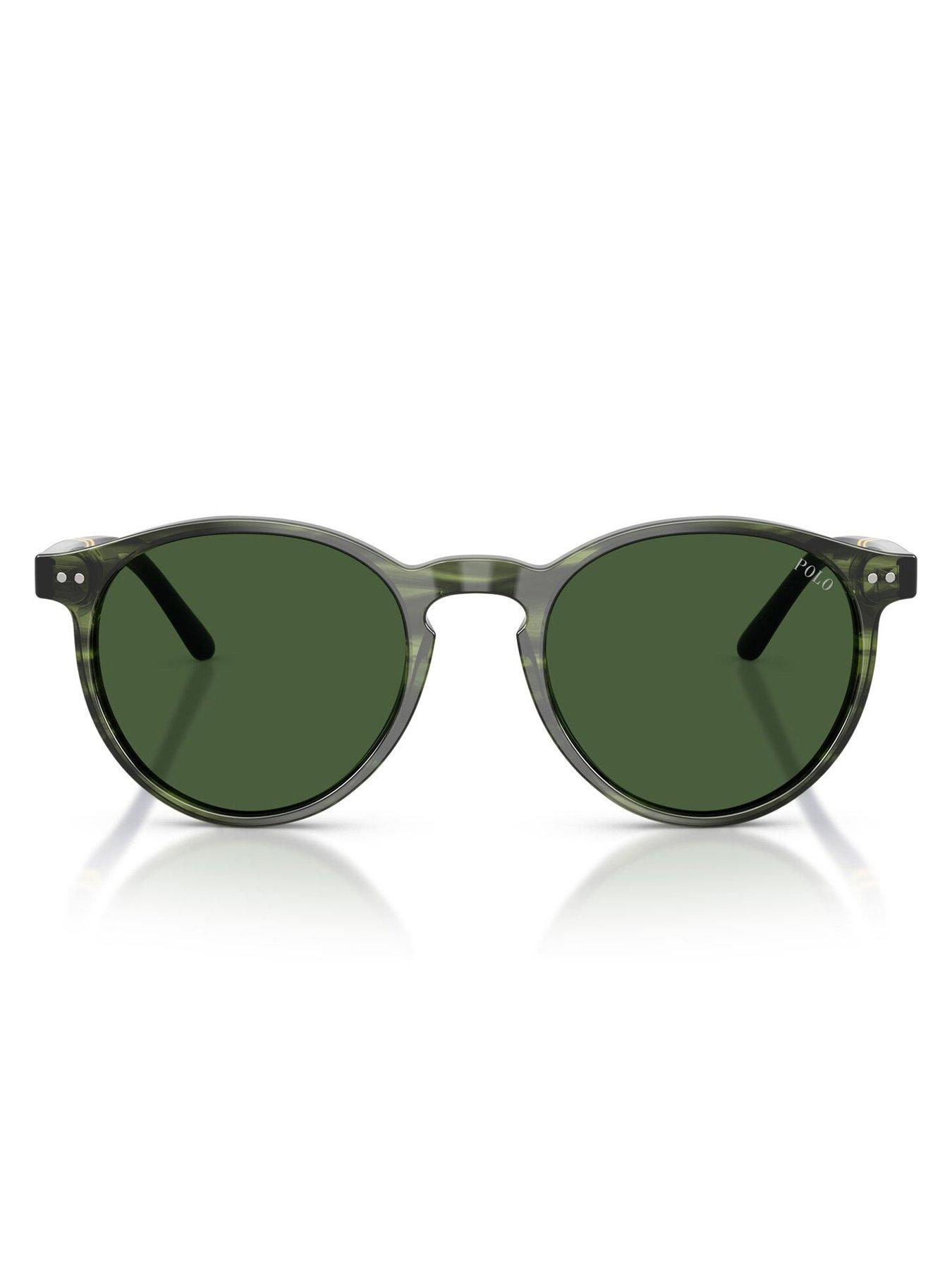 Image 4 of 5 of Polo Ralph Lauren 0Ph4236 Round Sunglasses - Brown