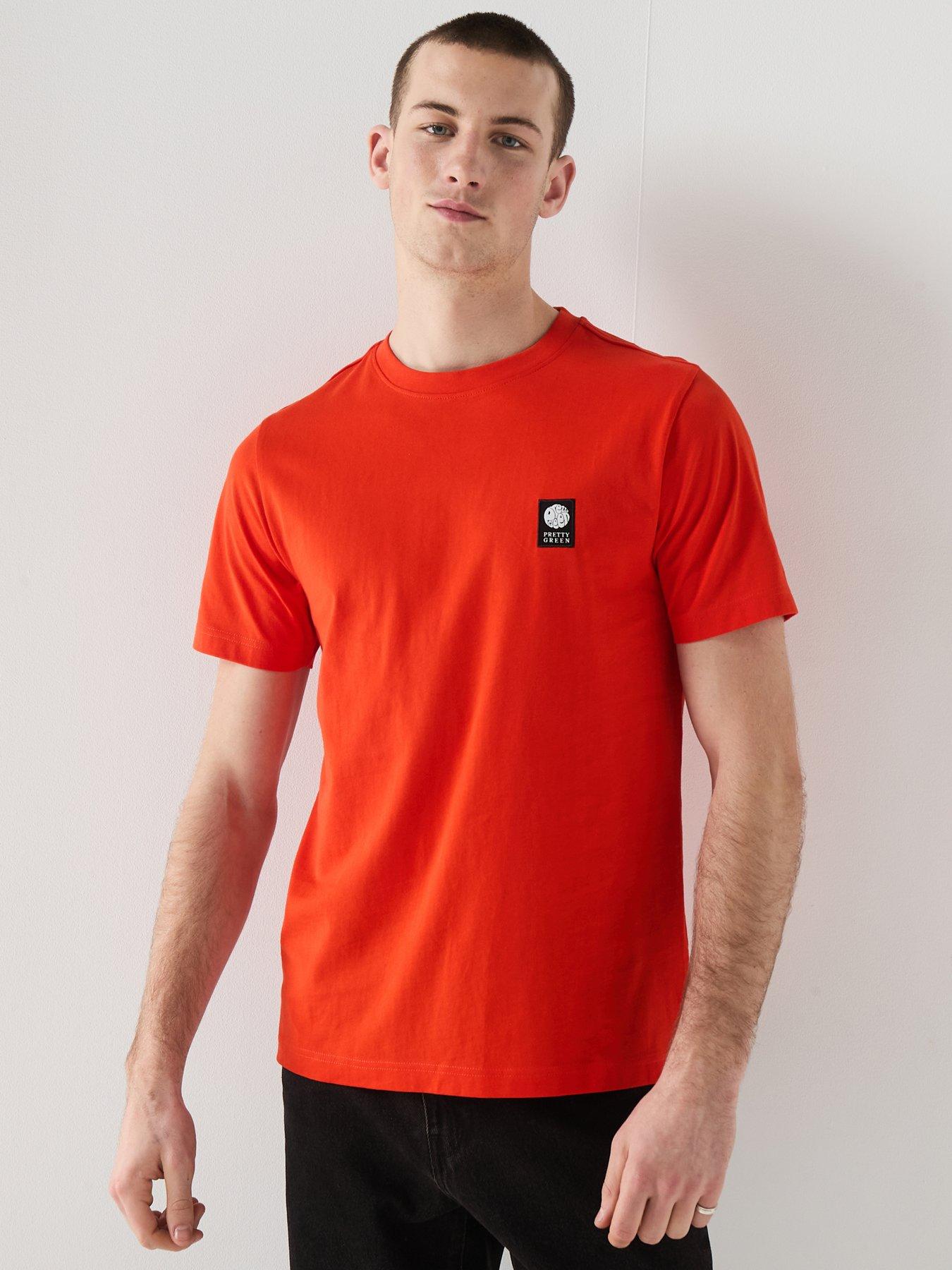 Pretty Green Pretty Green Sinclair T-shirt - Orange