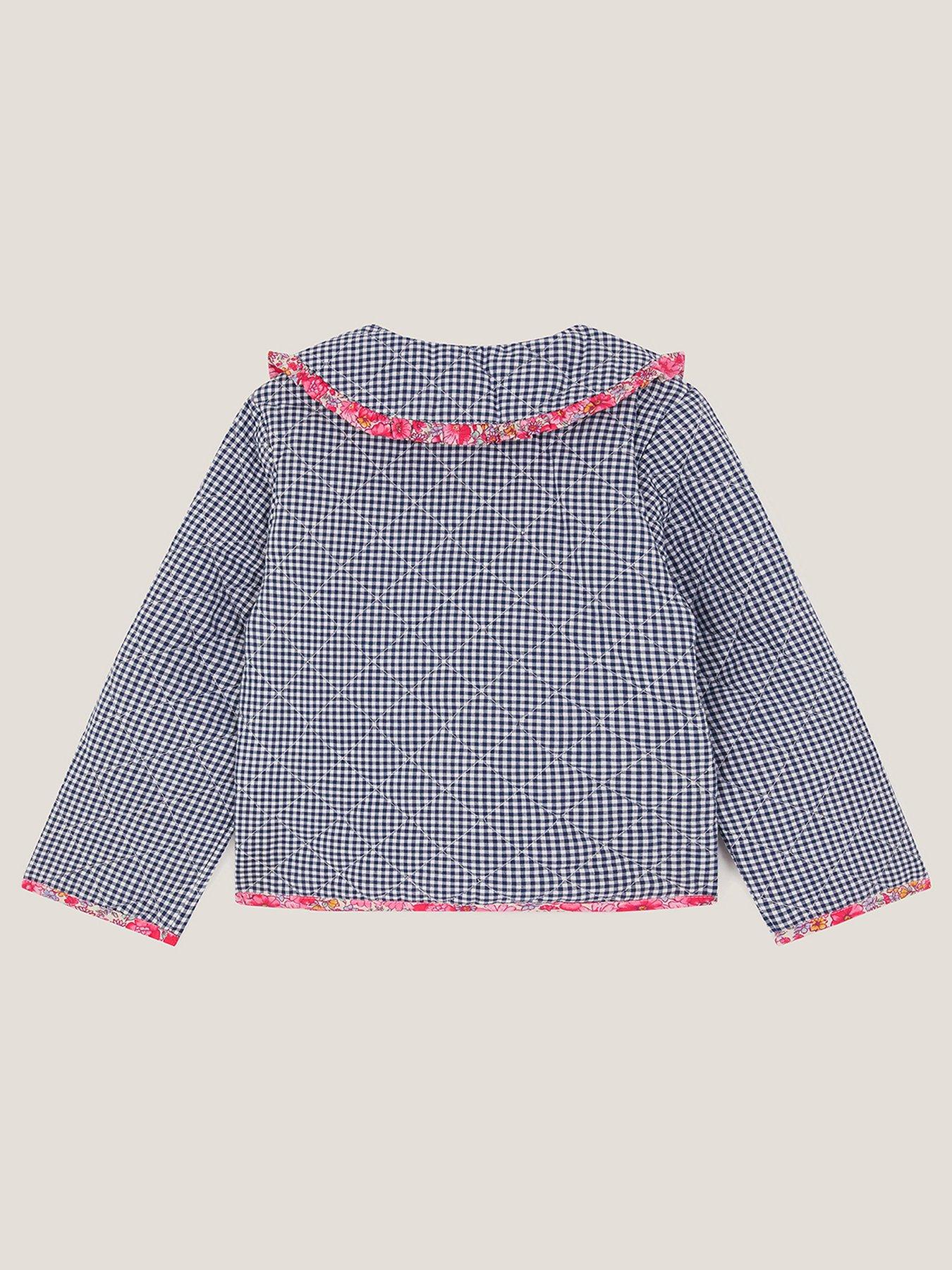 monsoon-girls-treasure-trove-gingham-jacket-navyback