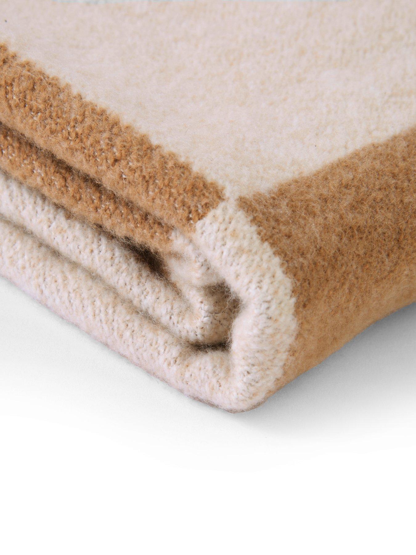 Image 5 of 6 of The Very Collection Checkerboard Knitted Throw