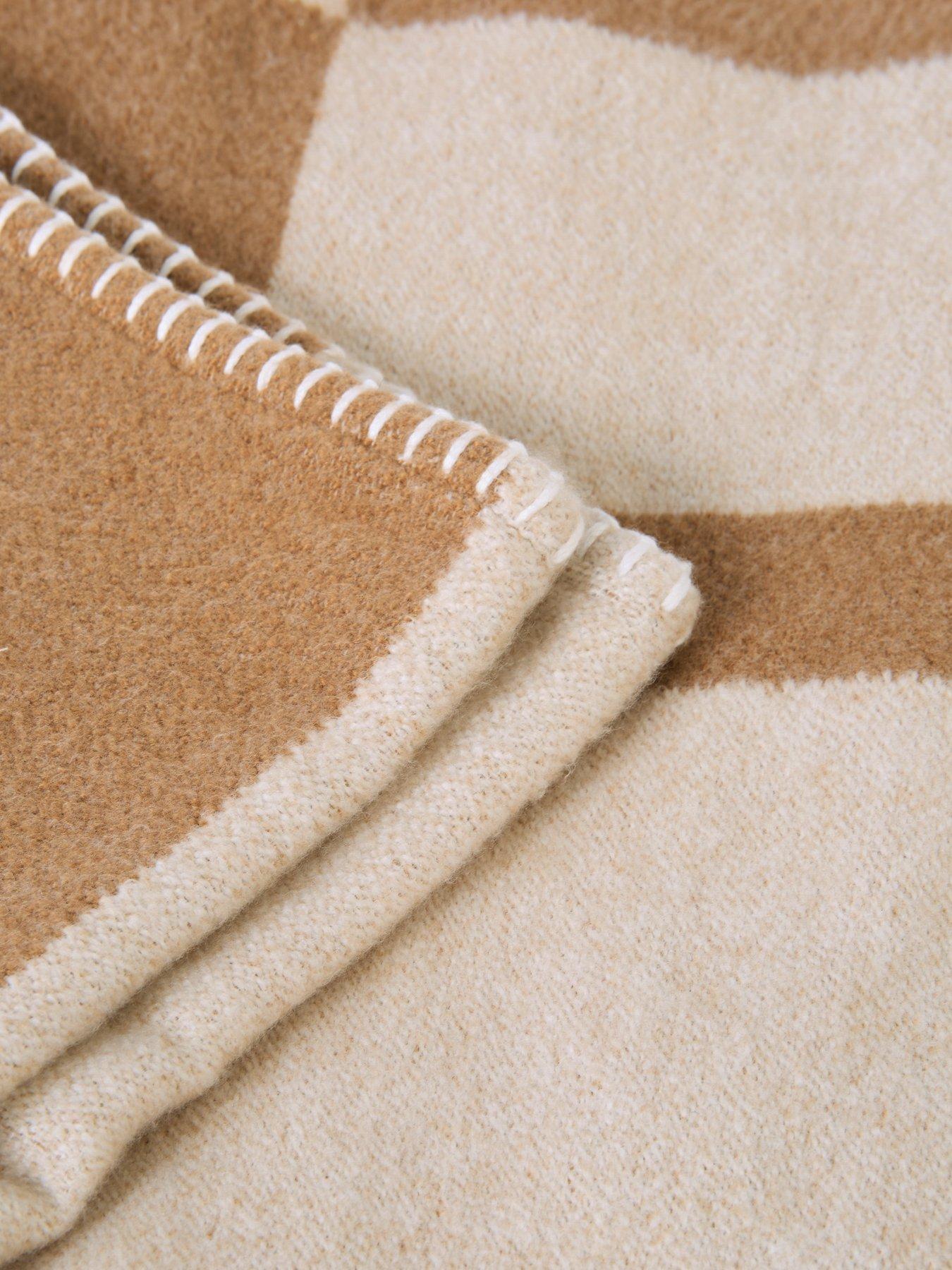 Image 6 of 6 of The Very Collection Checkerboard Knitted Throw