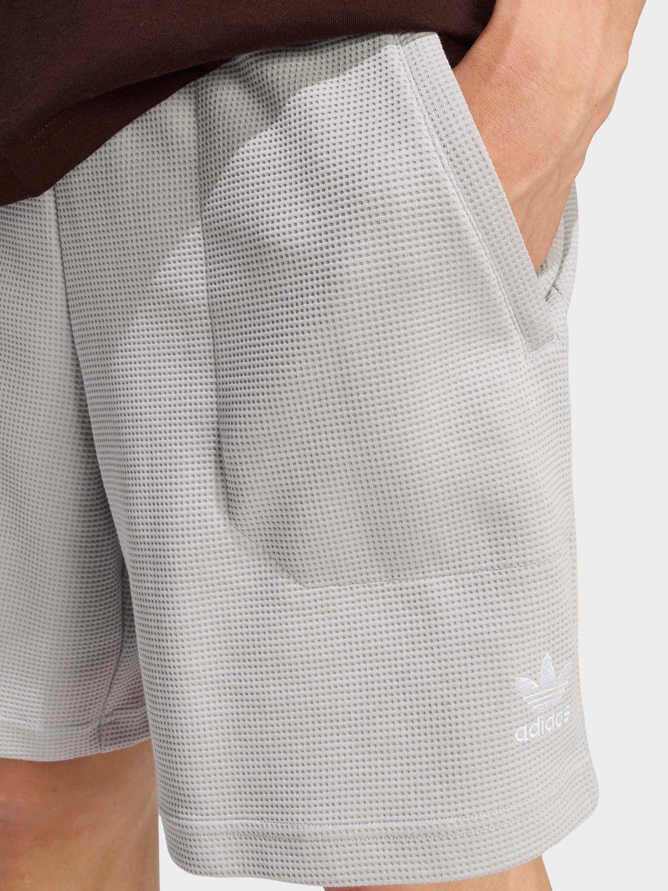 Image 4 of 6 of adidas Originals Men's Waffle Shorts - Grey