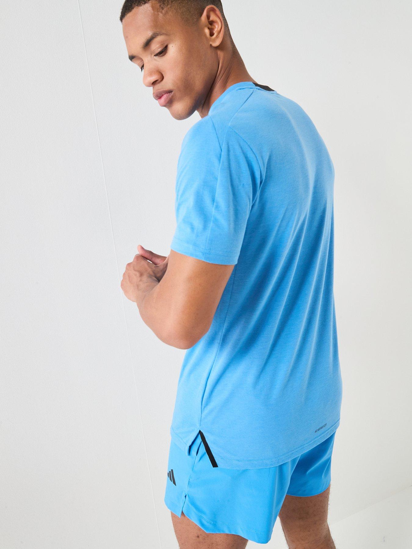 Image 5 of 6 of adidas Mens Training D4t T-shirt - Blue