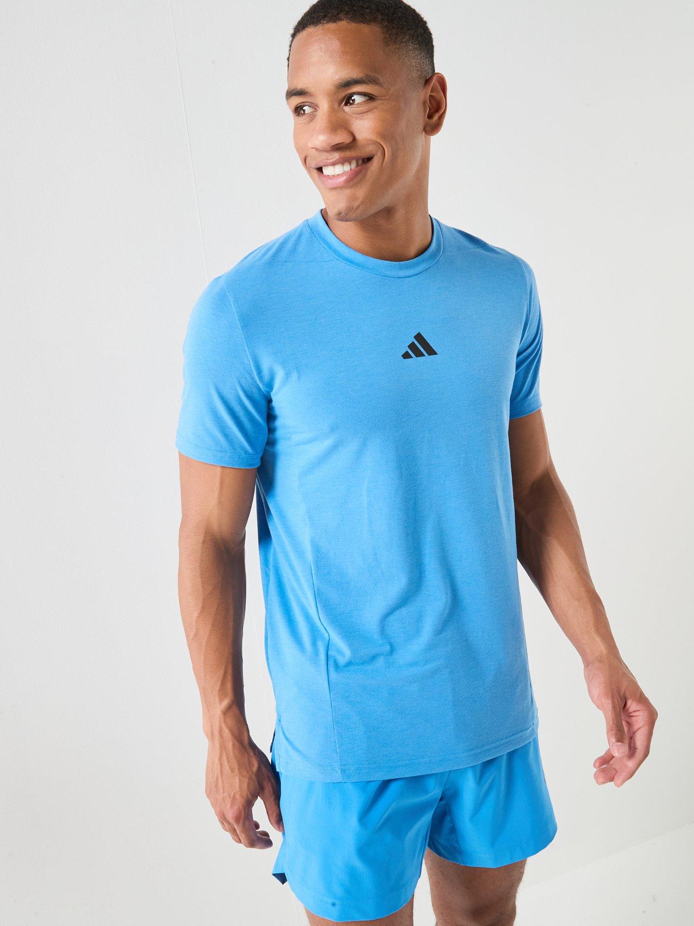 Image 6 of 6 of adidas Mens Training D4t T-shirt - Blue