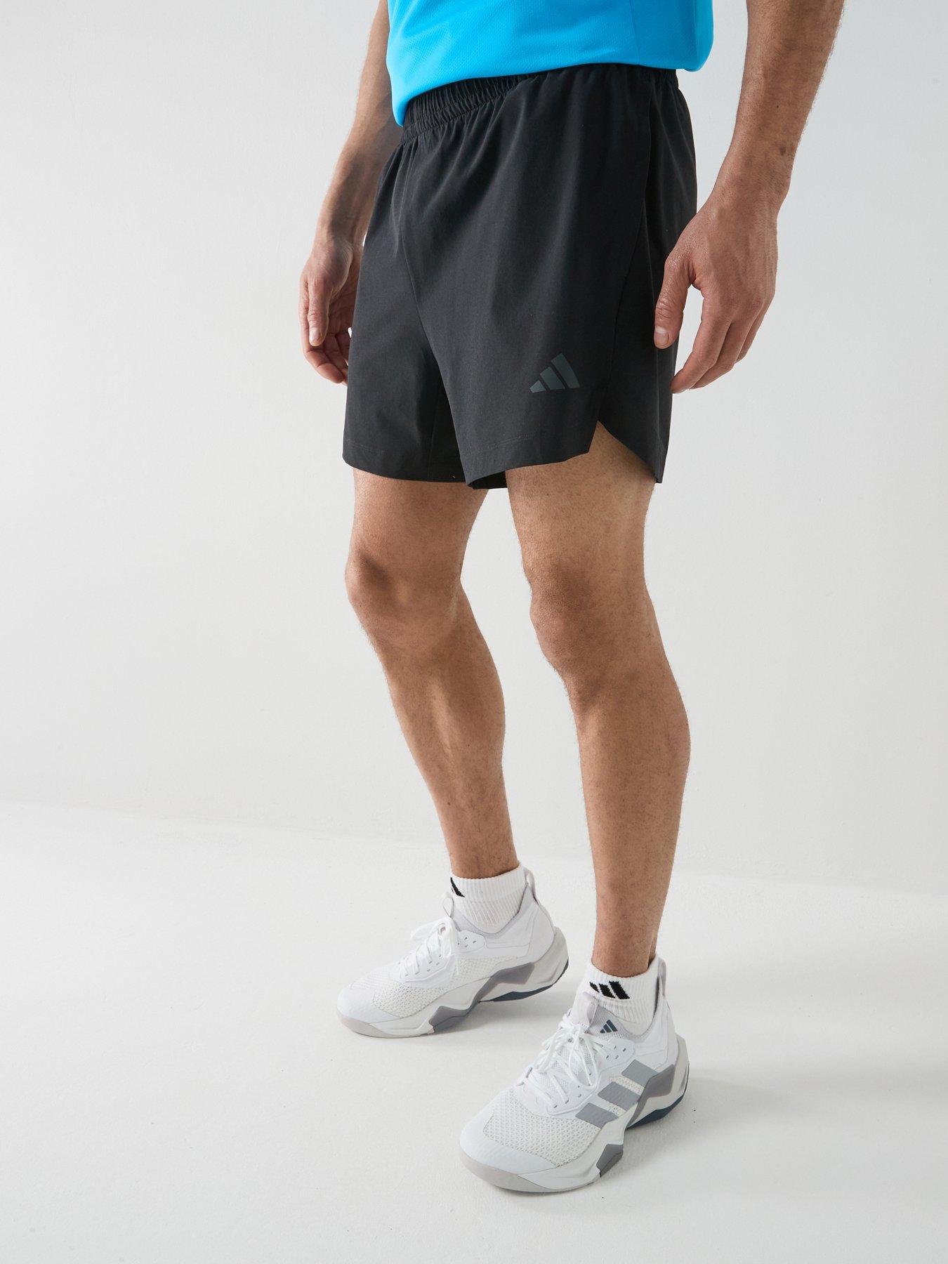 adidas-mens-training-power-shorts-blackfront