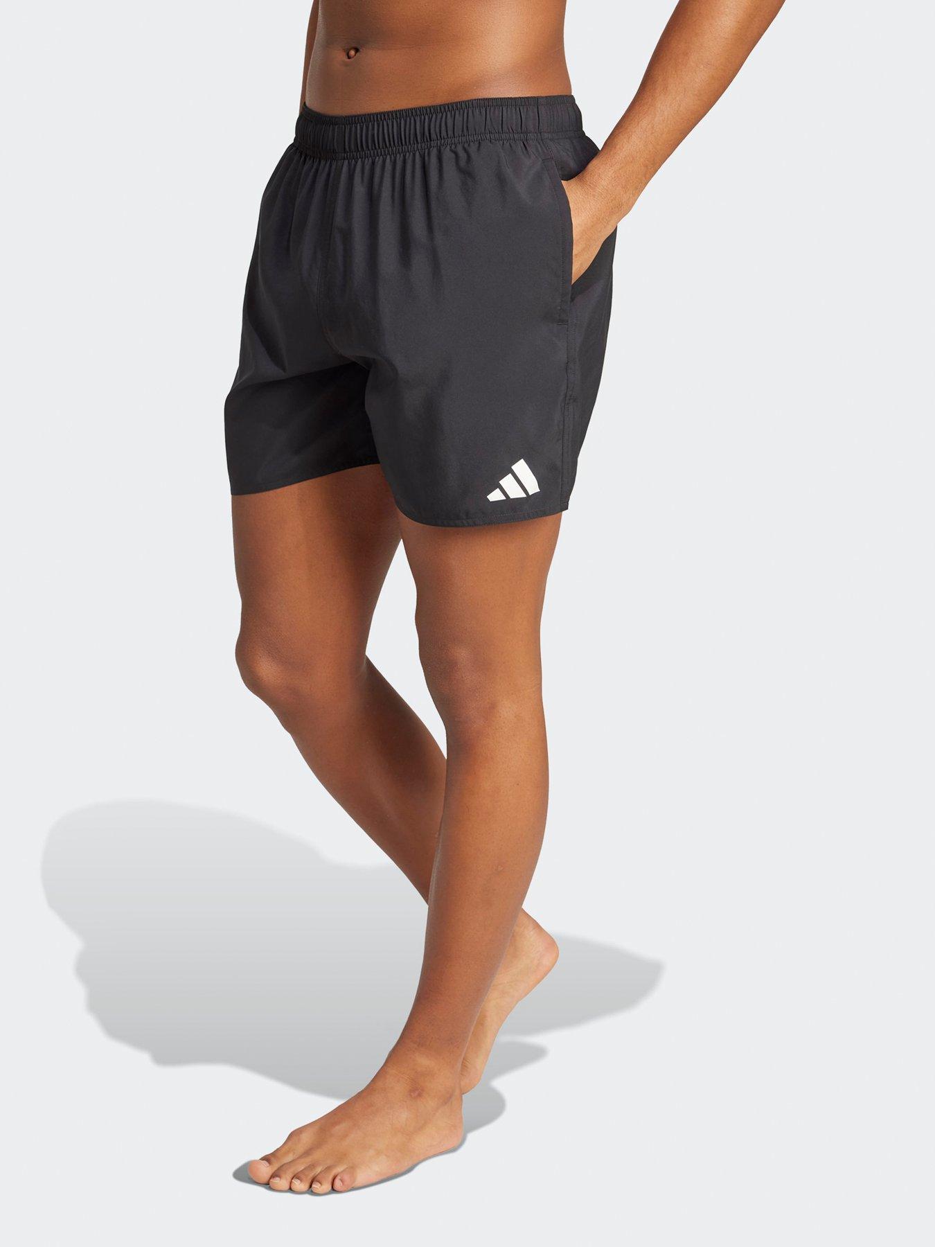 adidas-mens-swim-essentials-5-inch-short-blackfront