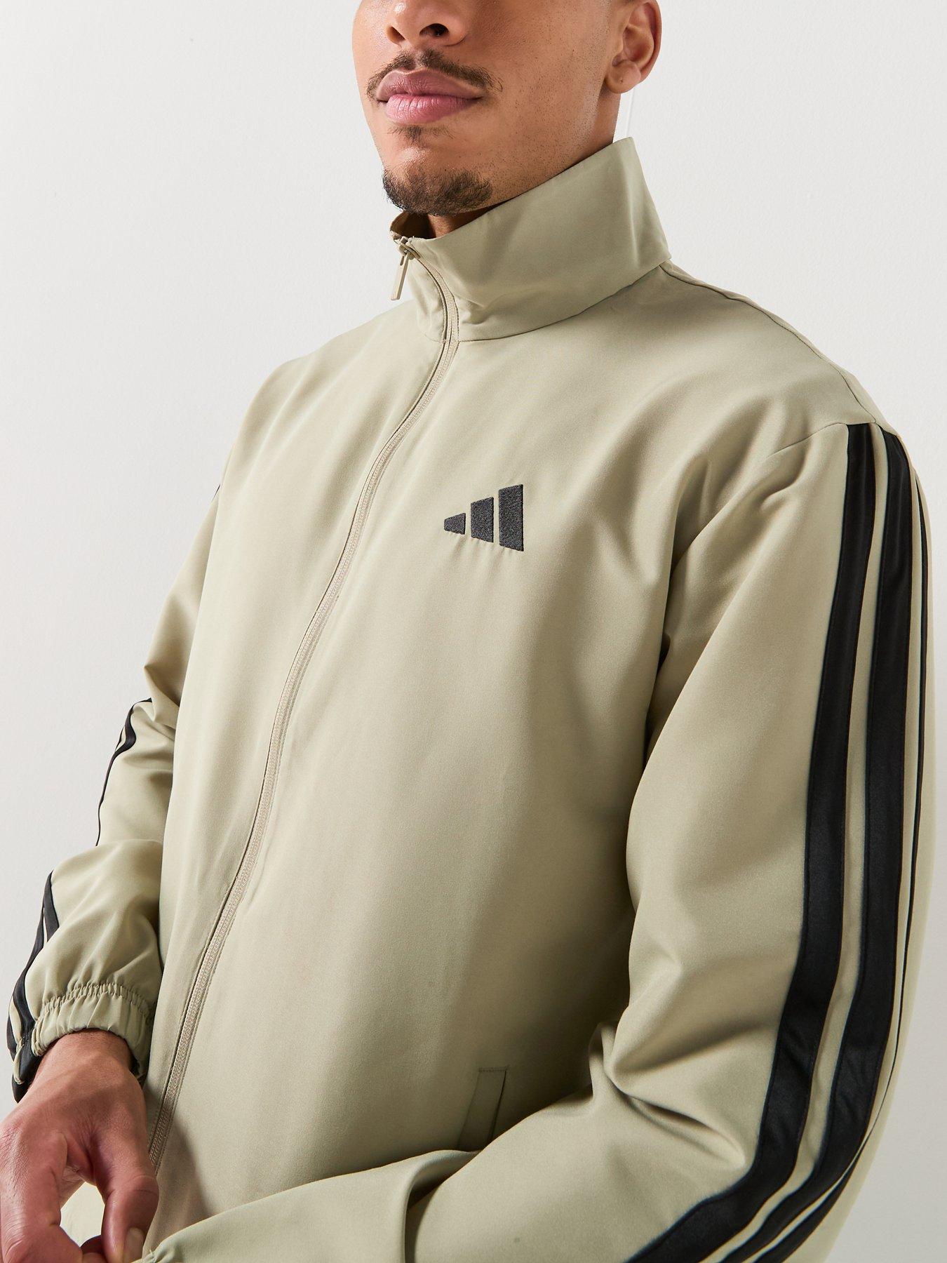 Image 5 of 6 of adidas Sportswear Men's 3 Stripes Woven Tracksuit - Wonder Cargo