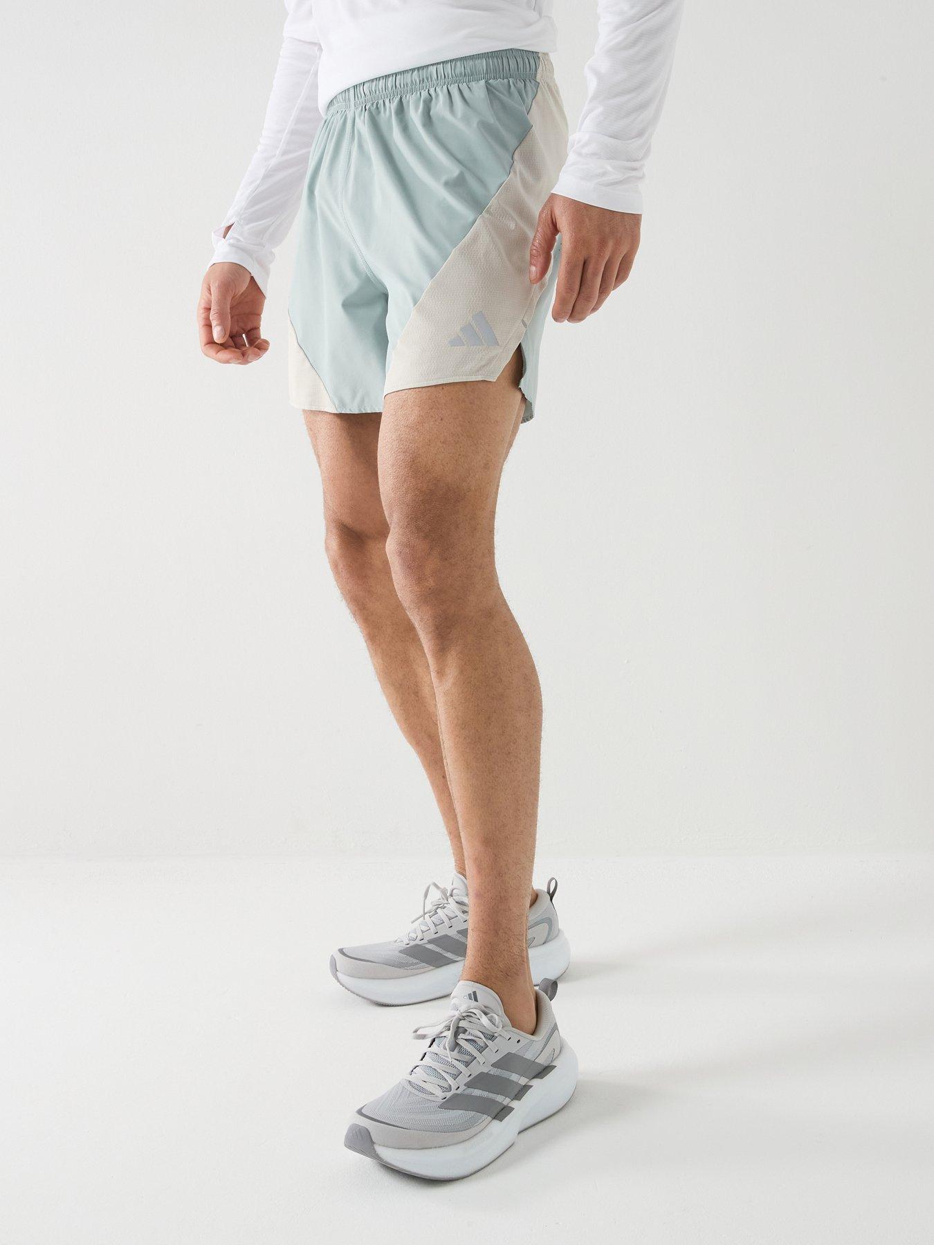 adidas Mens Running Breezy Shorts - Wonder Sage