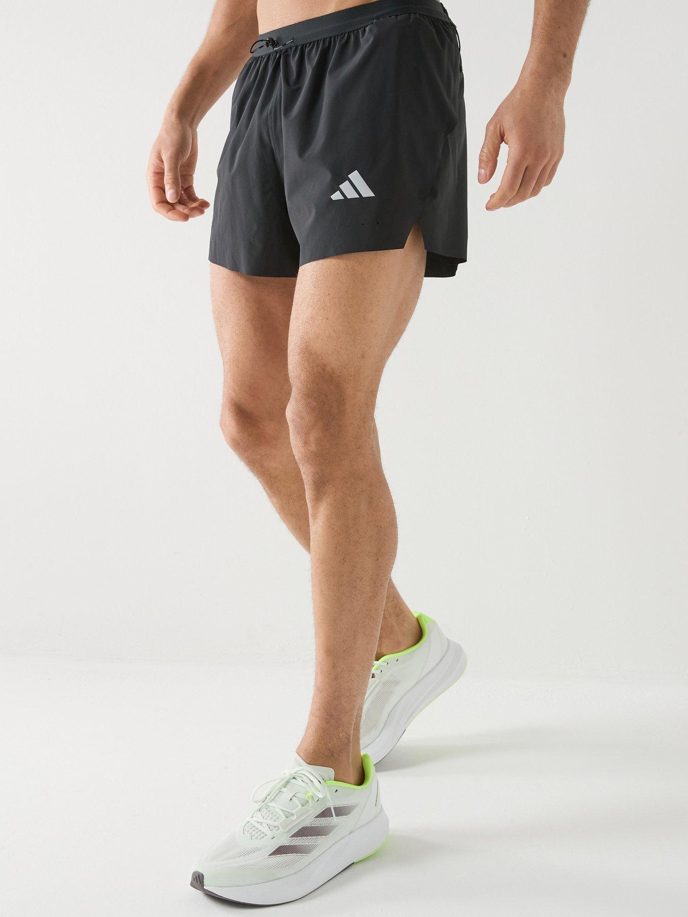 adidas Mens Running Adi365 Climacool 5 Inch Shorts - Black