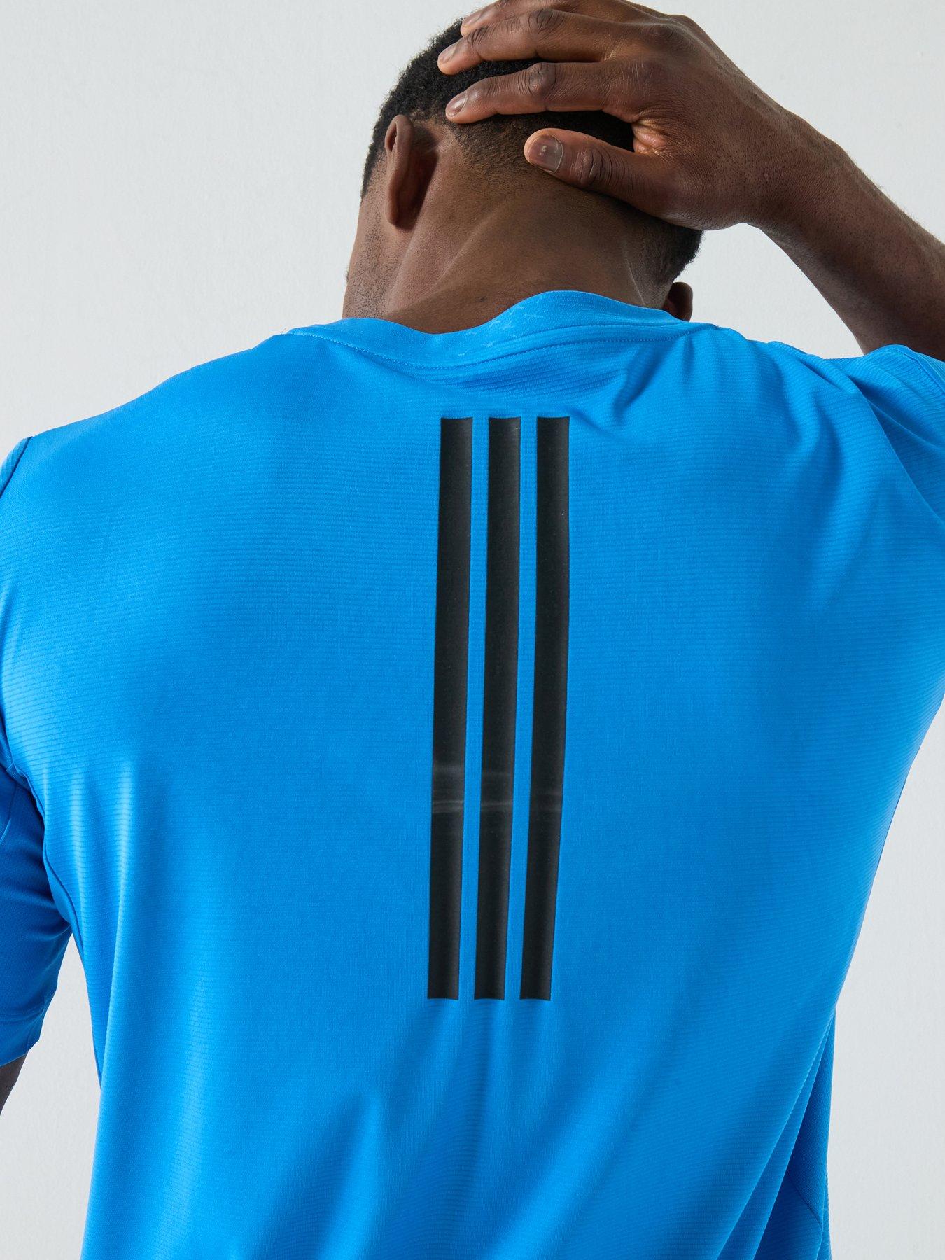 Image 5 of 5 of adidas Mens Training Power T-Shirt - Blue