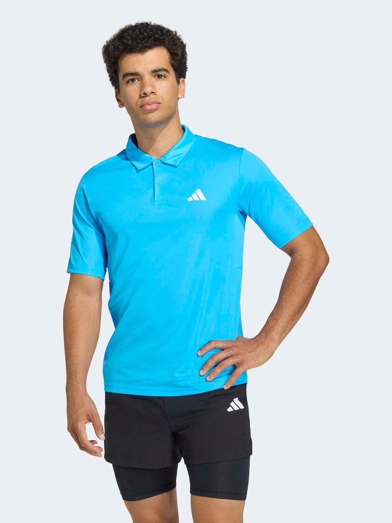 adidas Mens Training Polo Shirt - Blue