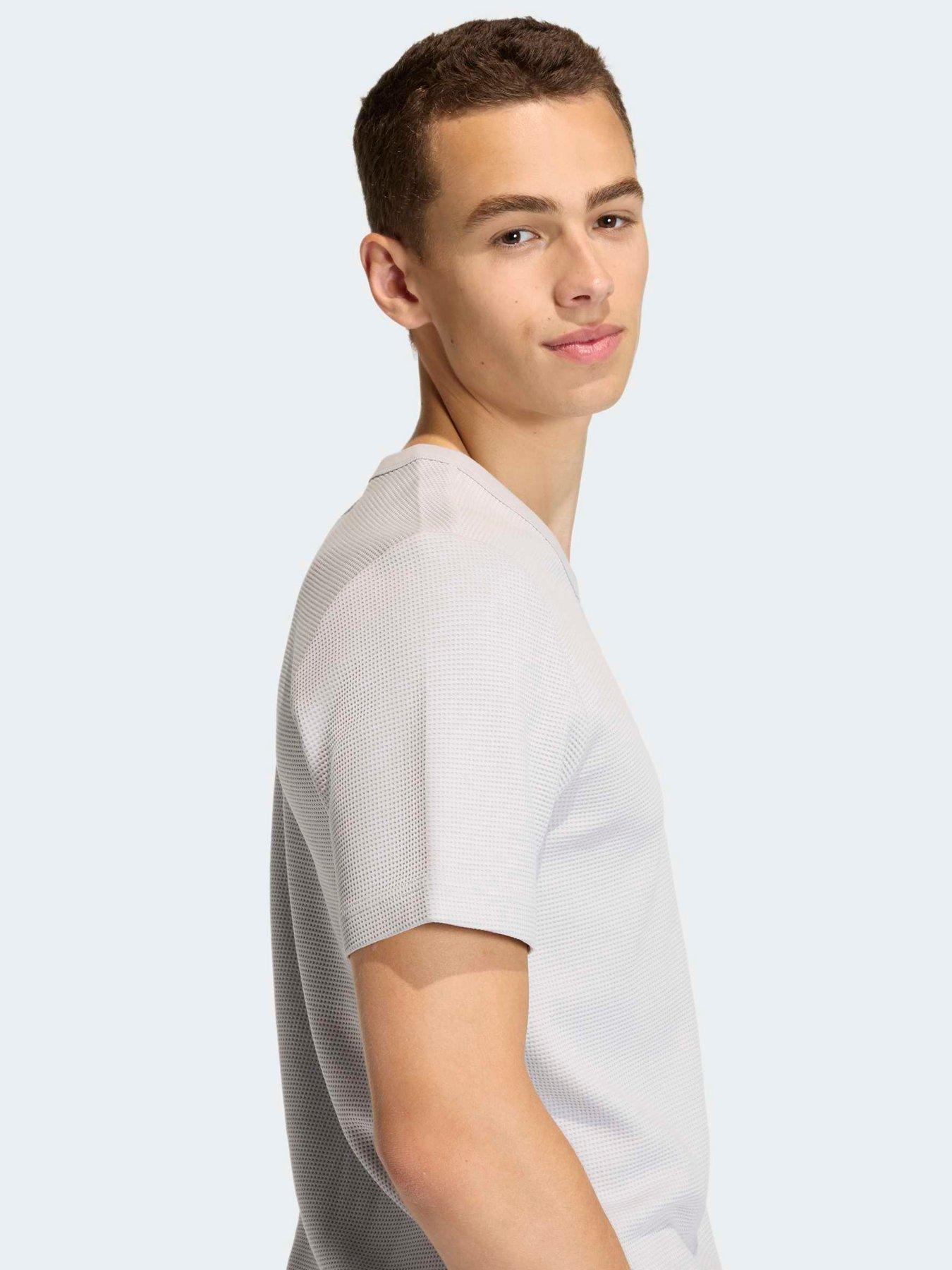 Image 5 of 6 of adidas Originals Men's Waffle T-Shirt - Grey
