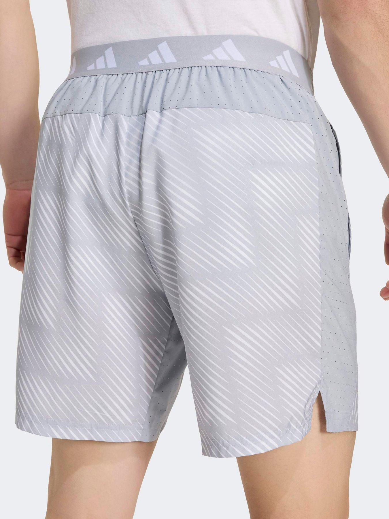 Image 5 of 5 of adidas Mens Training Tech Short - Silver