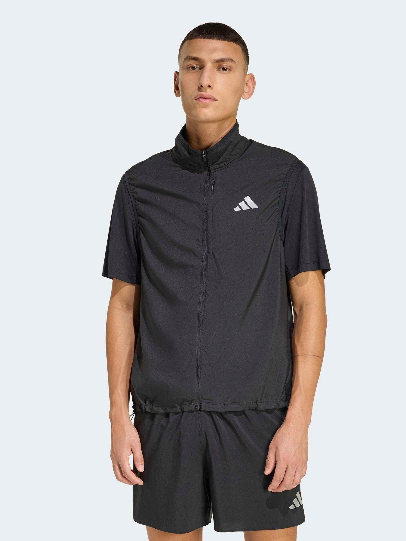 Image 1 of 6 of adidas Mens Running Adi365 Essentials Vest - Black