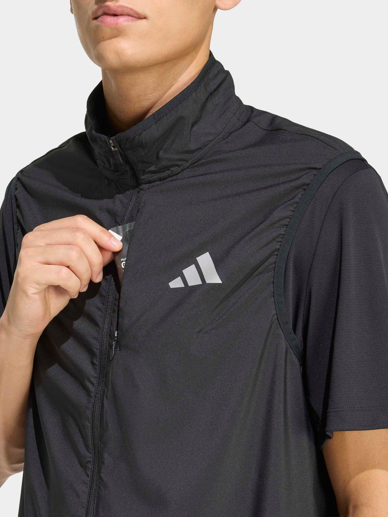 Image 4 of 6 of adidas Mens Running Adi365 Essentials Vest - Black