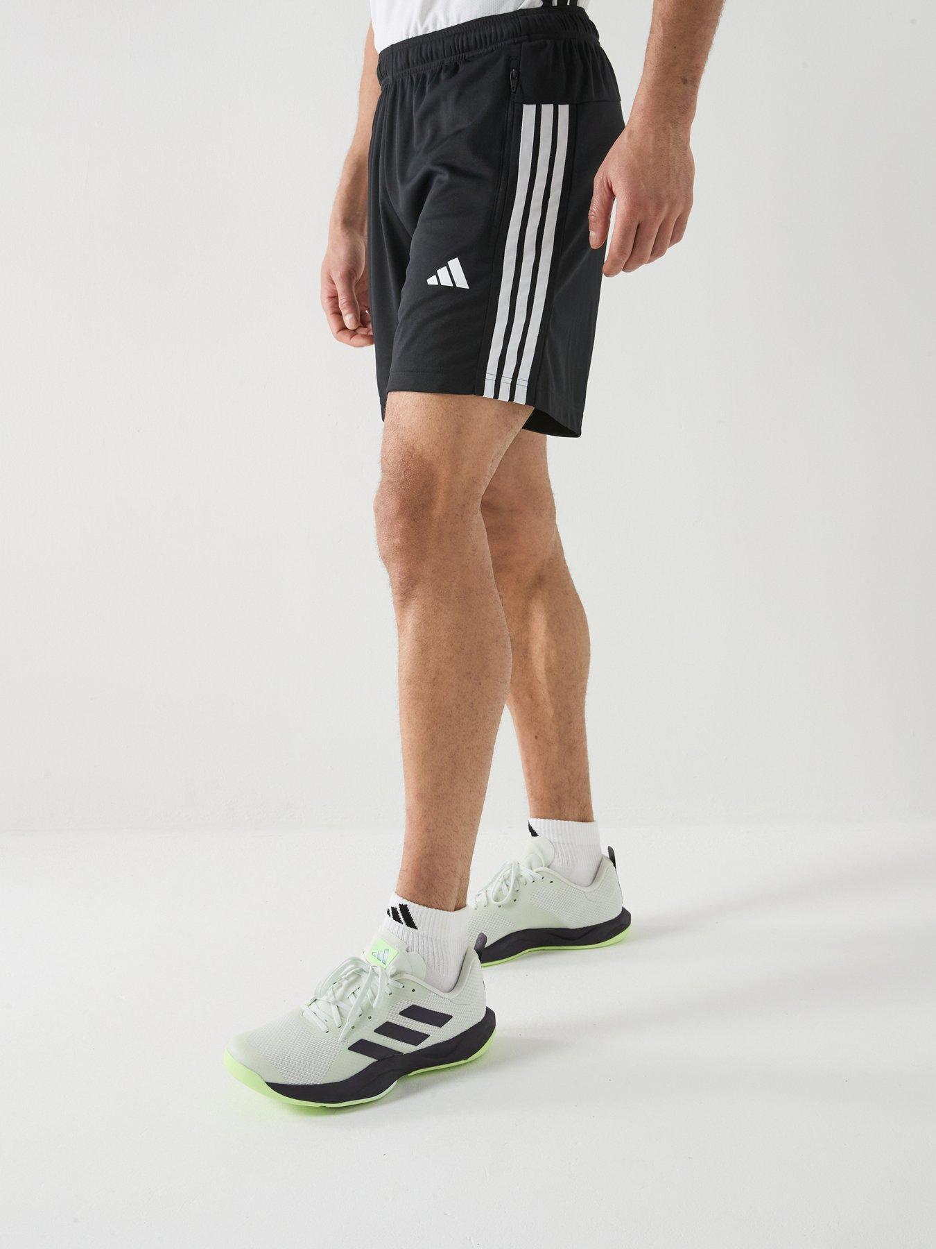 Image 1 of 6 of adidas Mens Training Workout Essentials Shorts - Black