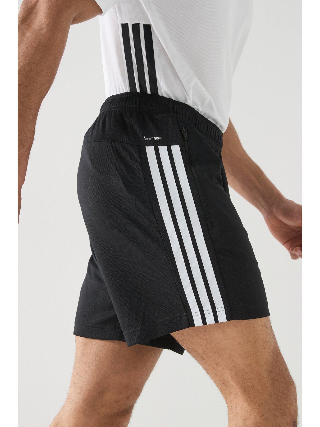 Image 4 of 6 of adidas Mens Training Workout Essentials Shorts - Black