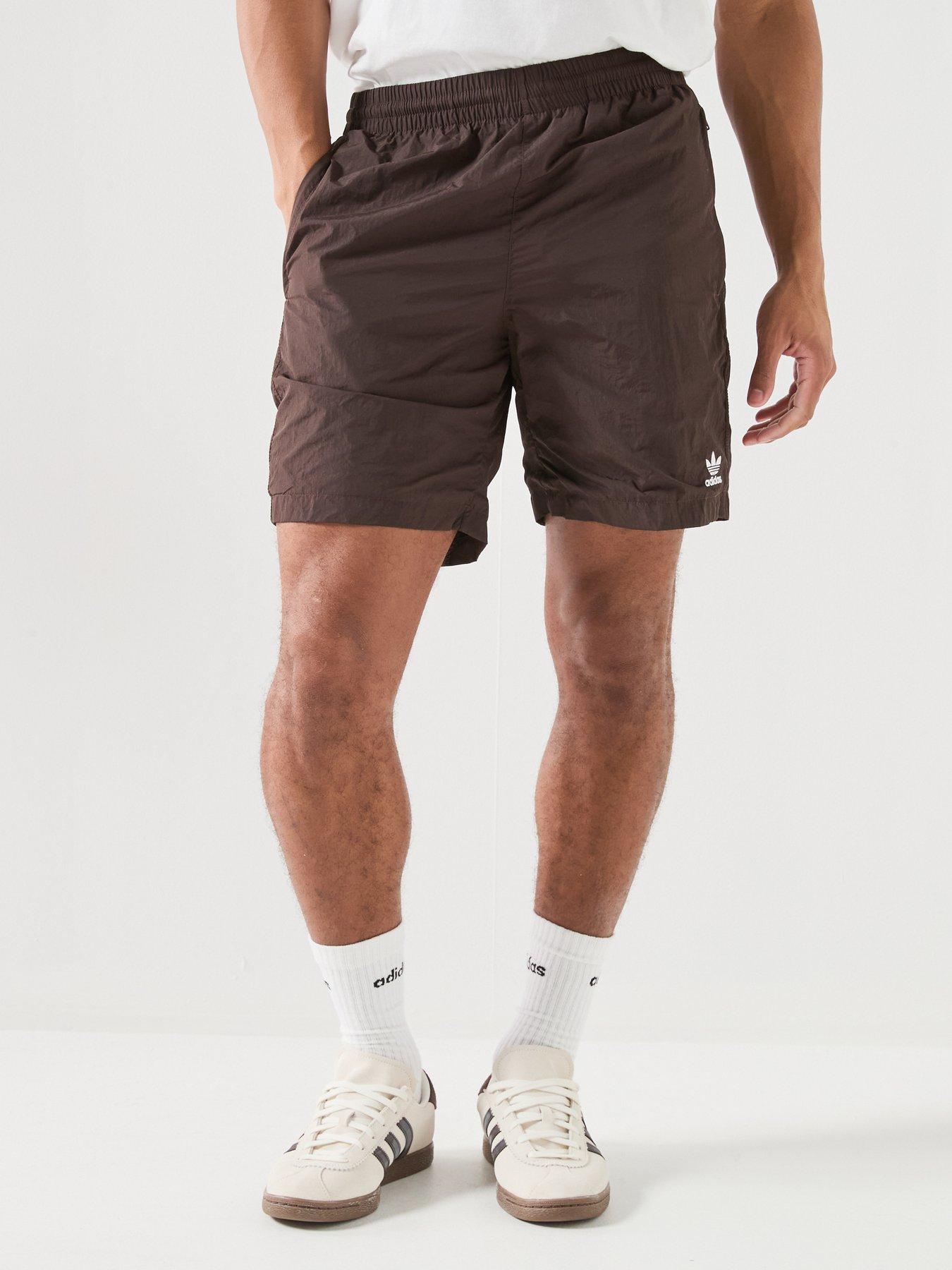 adidas Originals Men's Woven Shorts - Brown